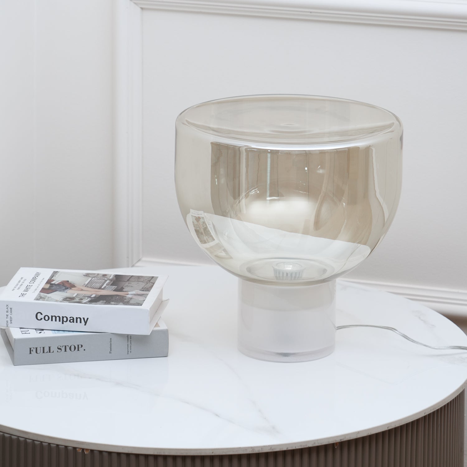Velux Glass Elegant Table Lamp - Letslighting
