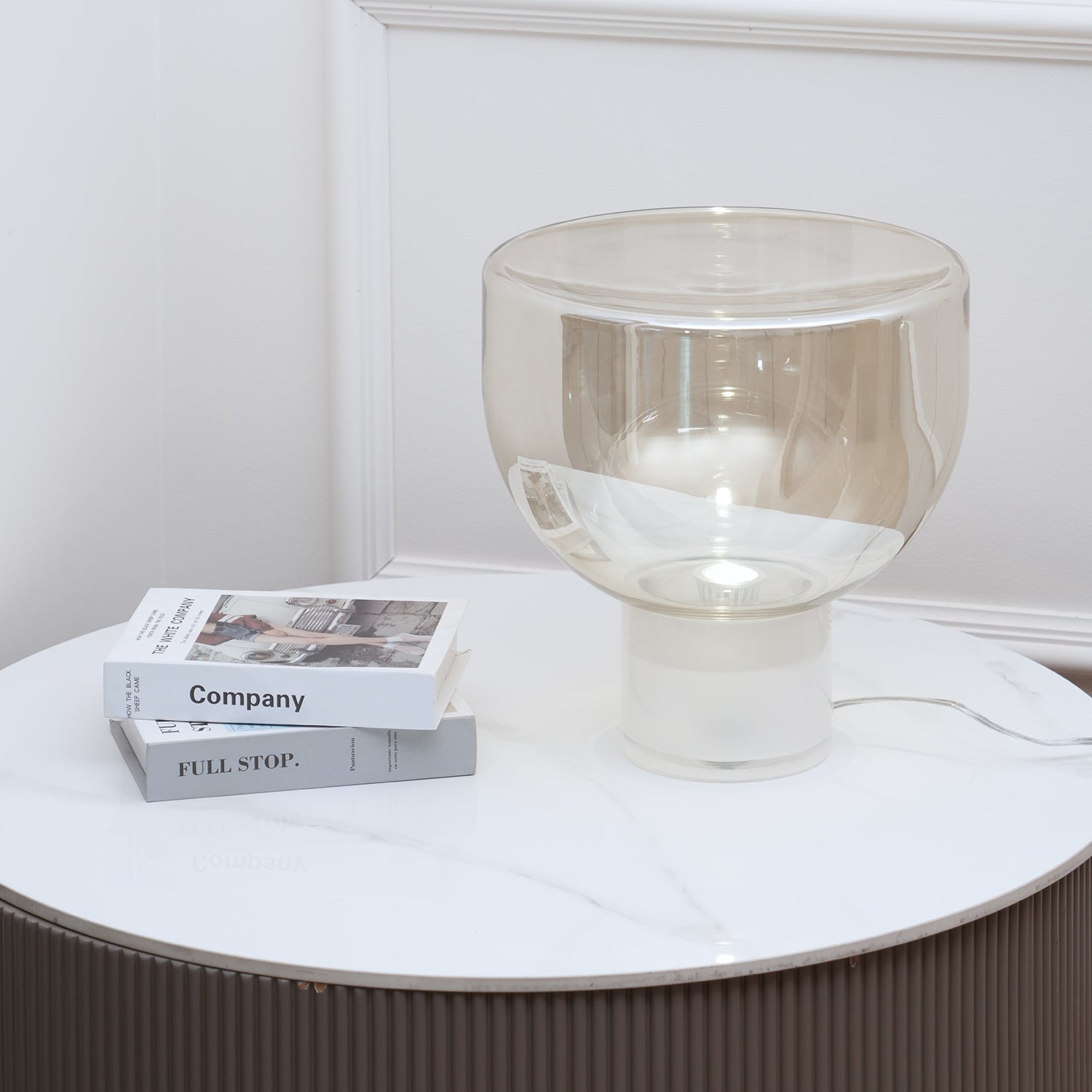 Velux Glass Elegant Table Lamp - Letslighting