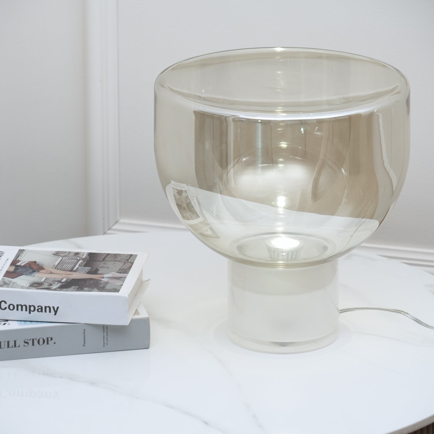 Velux Glass Elegant Table Lamp - Letslighting