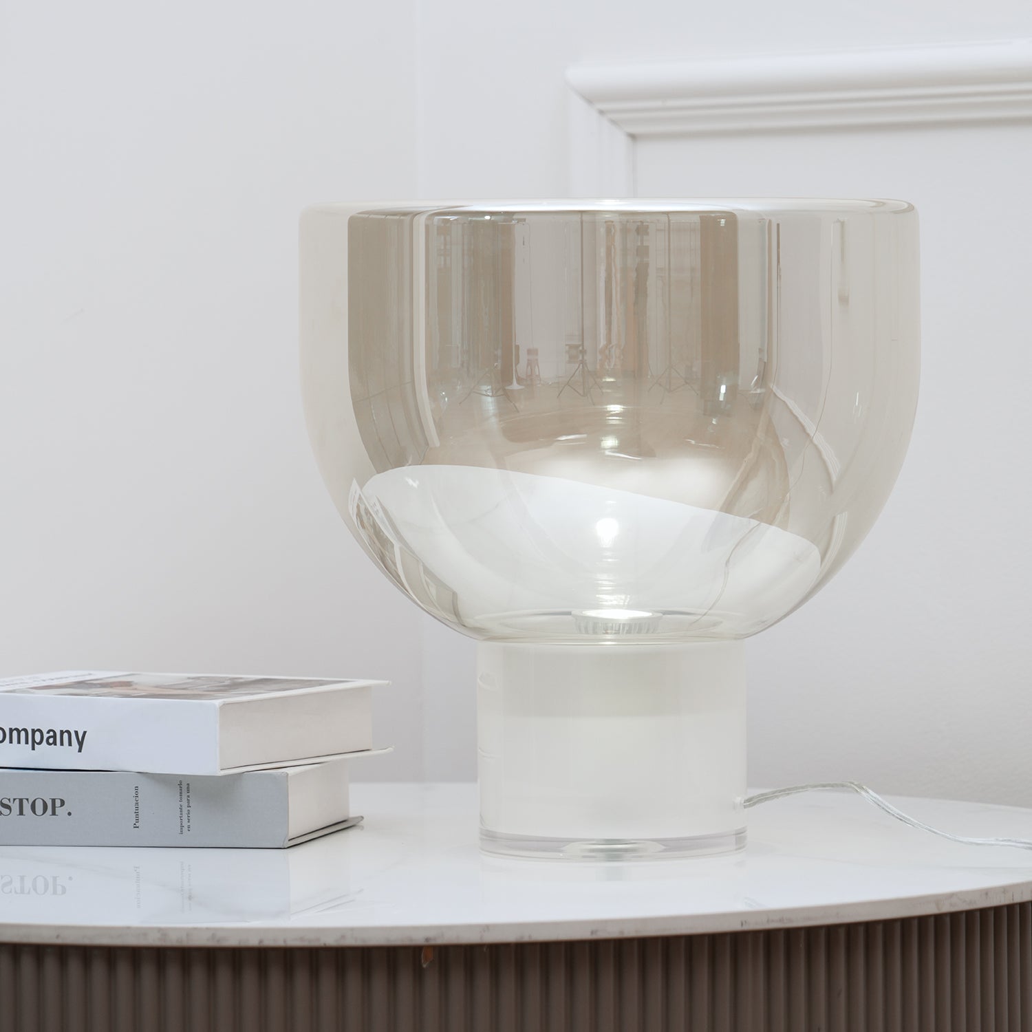 Velux Glass Elegant Table Lamp - Letslighting