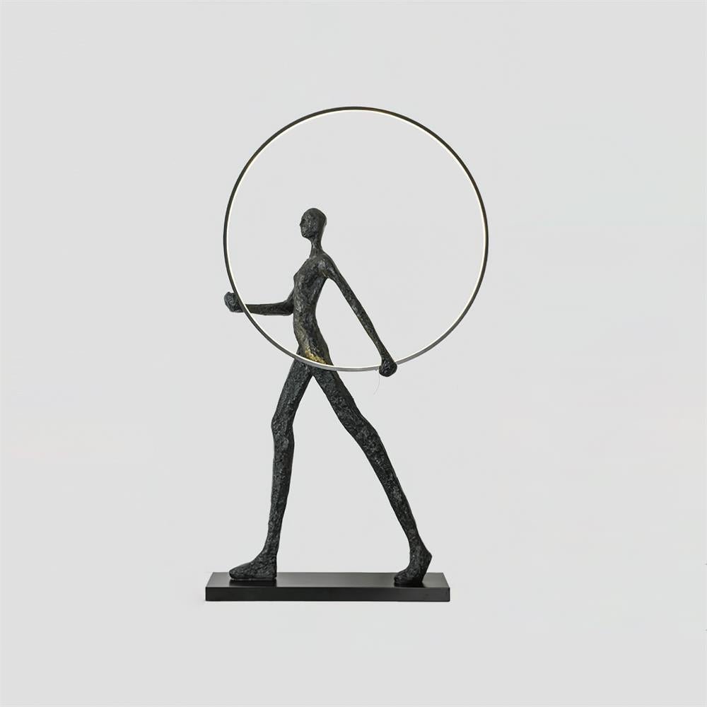 Aeon Floor Lamp Sculpture LED Figure - Letslighting