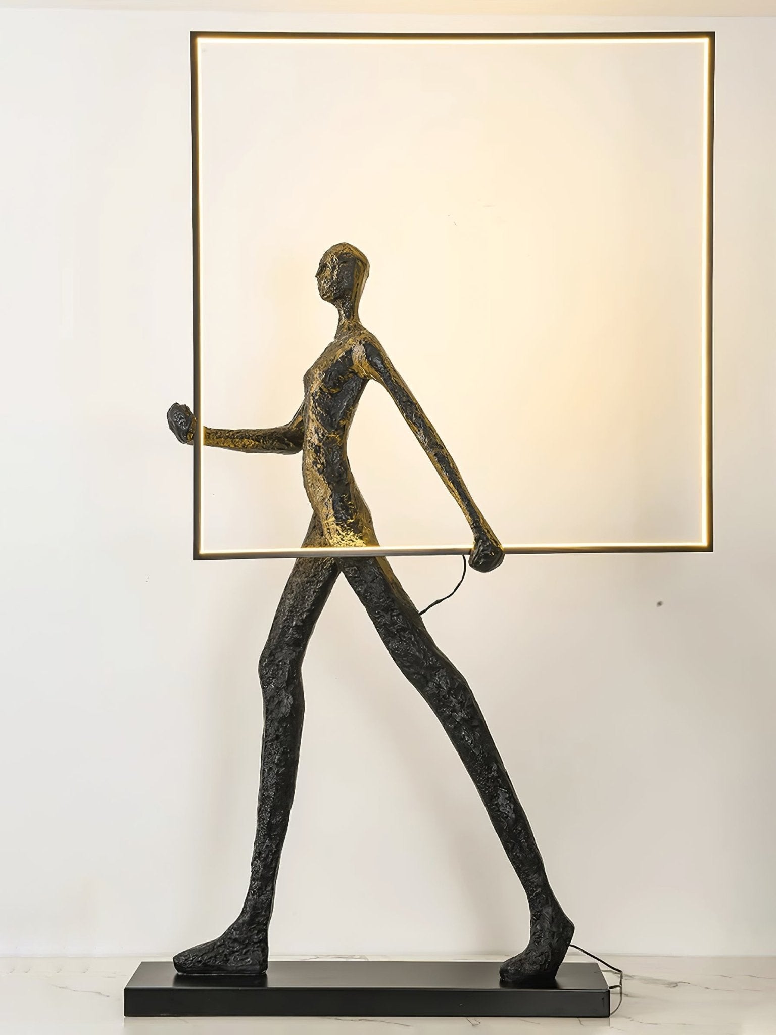 Aeon Floor Lamp Sculpture LED Figure - Letslighting