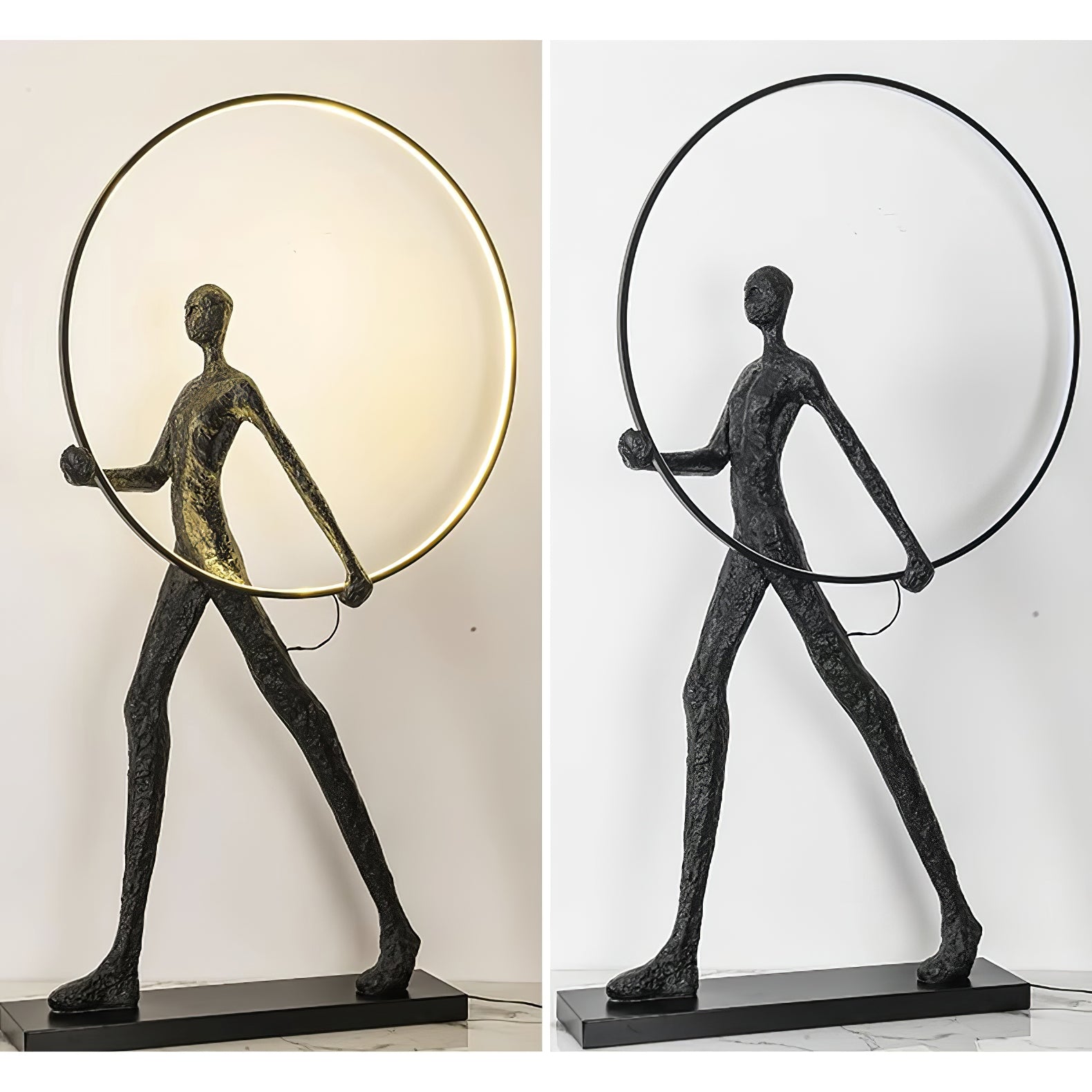 Aeon Floor Lamp Sculpture LED Figure - Letslighting