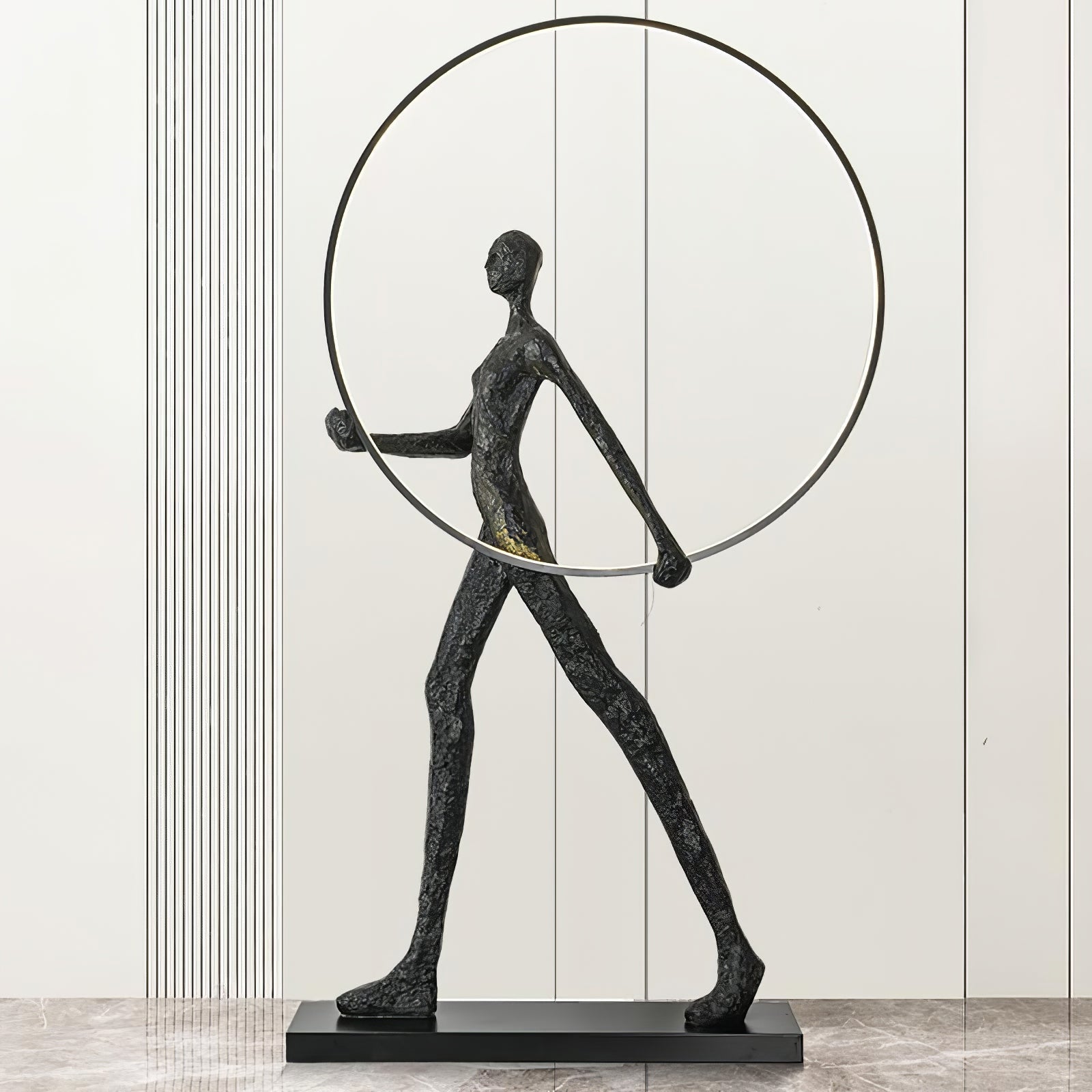 Aeon Floor Lamp Sculpture LED Figure - Letslighting