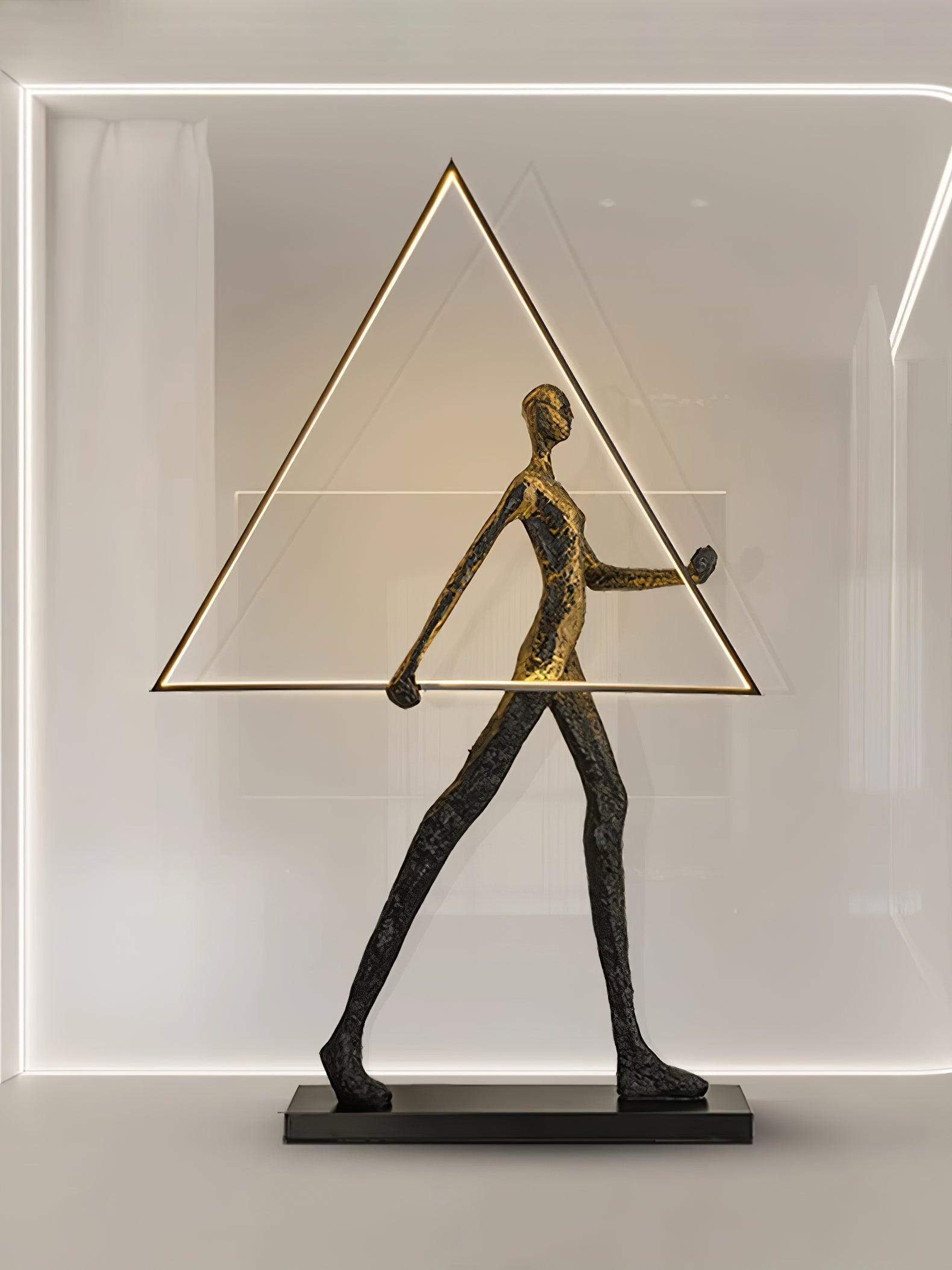 Aeon Floor Lamp Sculpture LED Figure - Letslighting