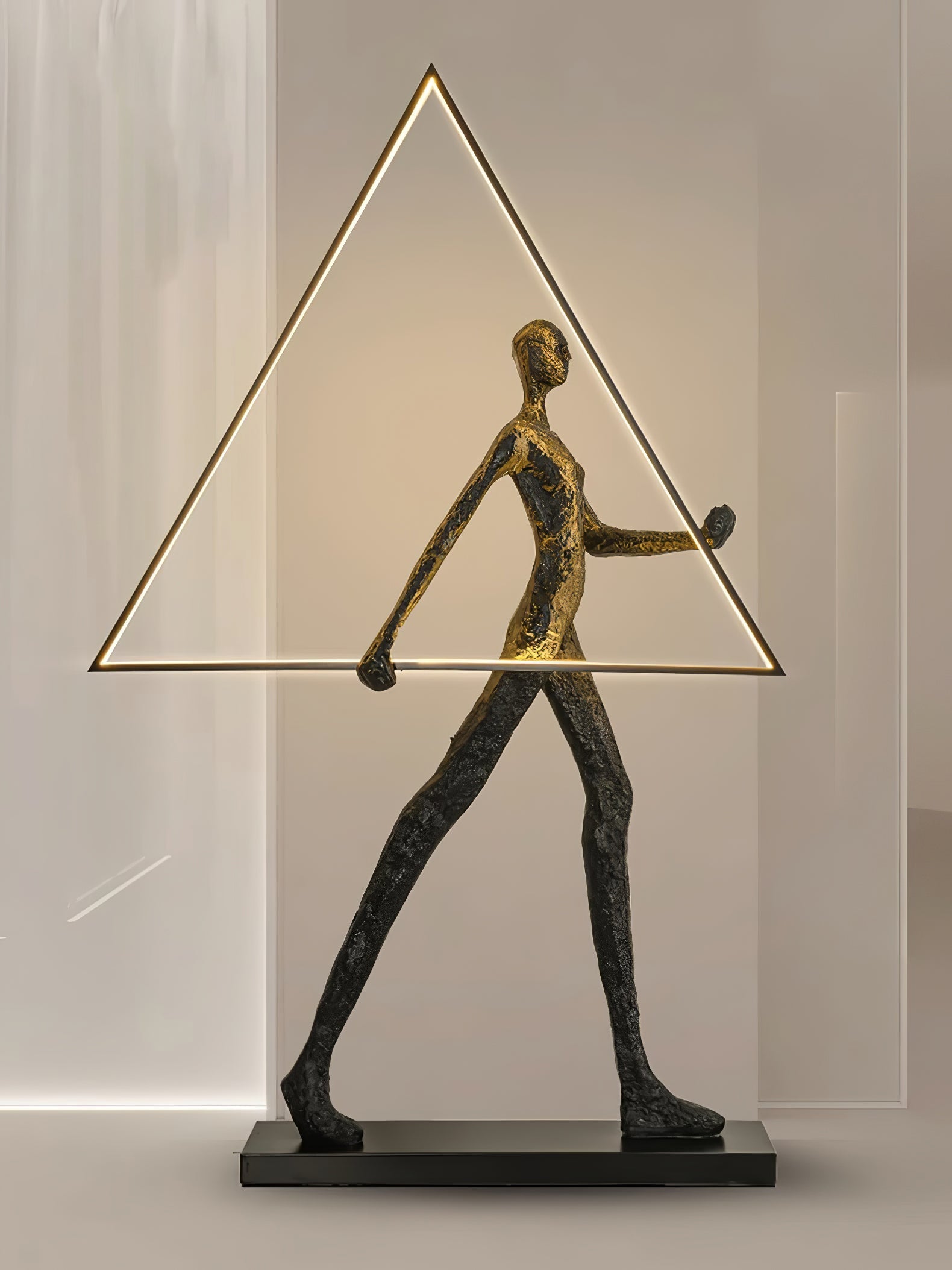 Aeon Floor Lamp Sculpture LED Figure - Letslighting