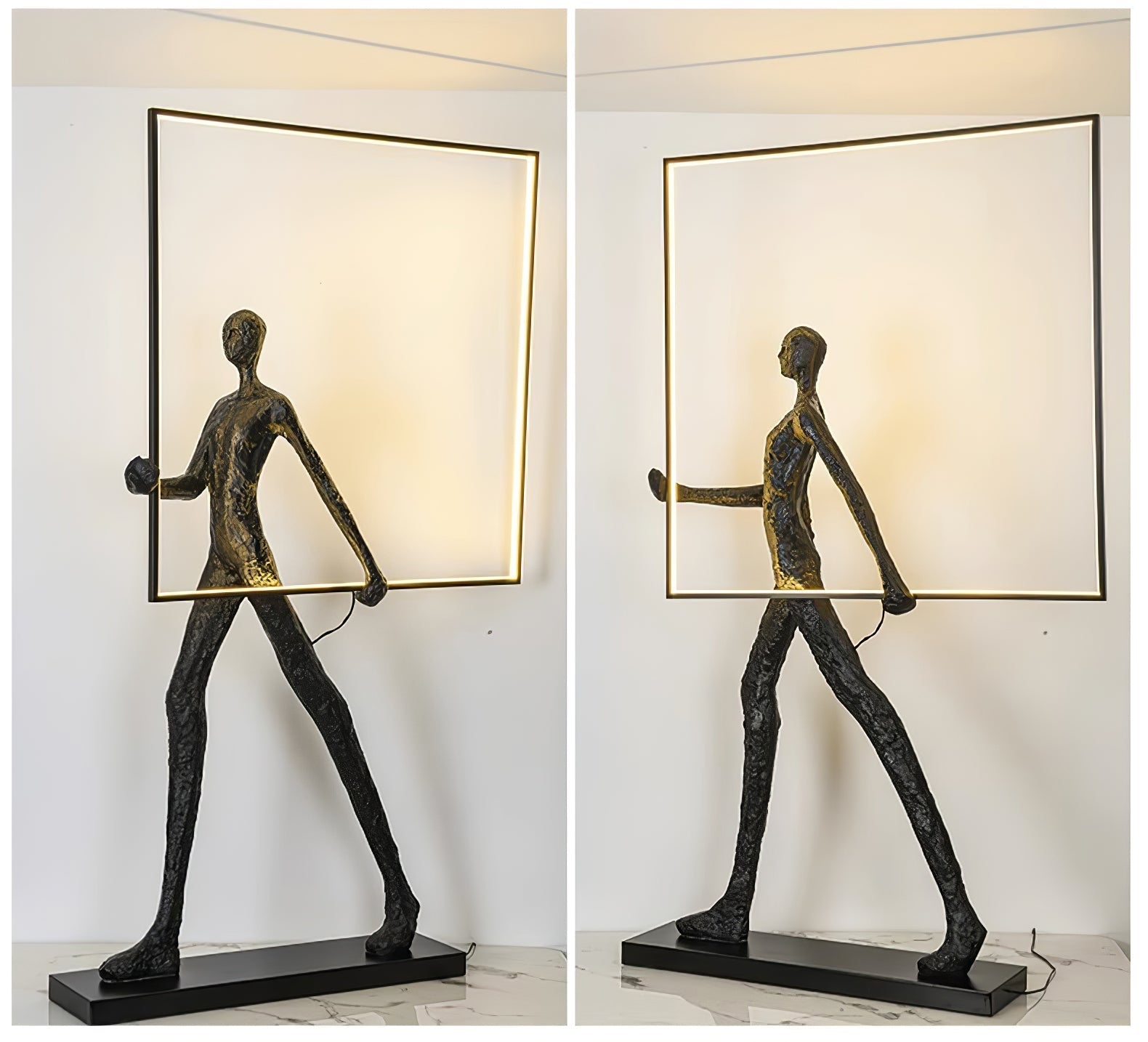 Aeon Floor Lamp Sculpture LED Figure - Letslighting