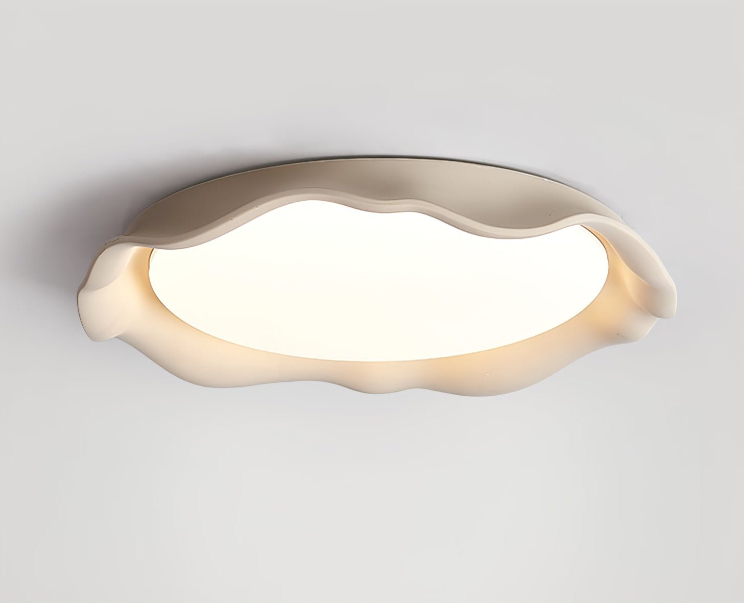 Idoraris Modern Minimalist Art Microcement Ceiling Light - Letslighting