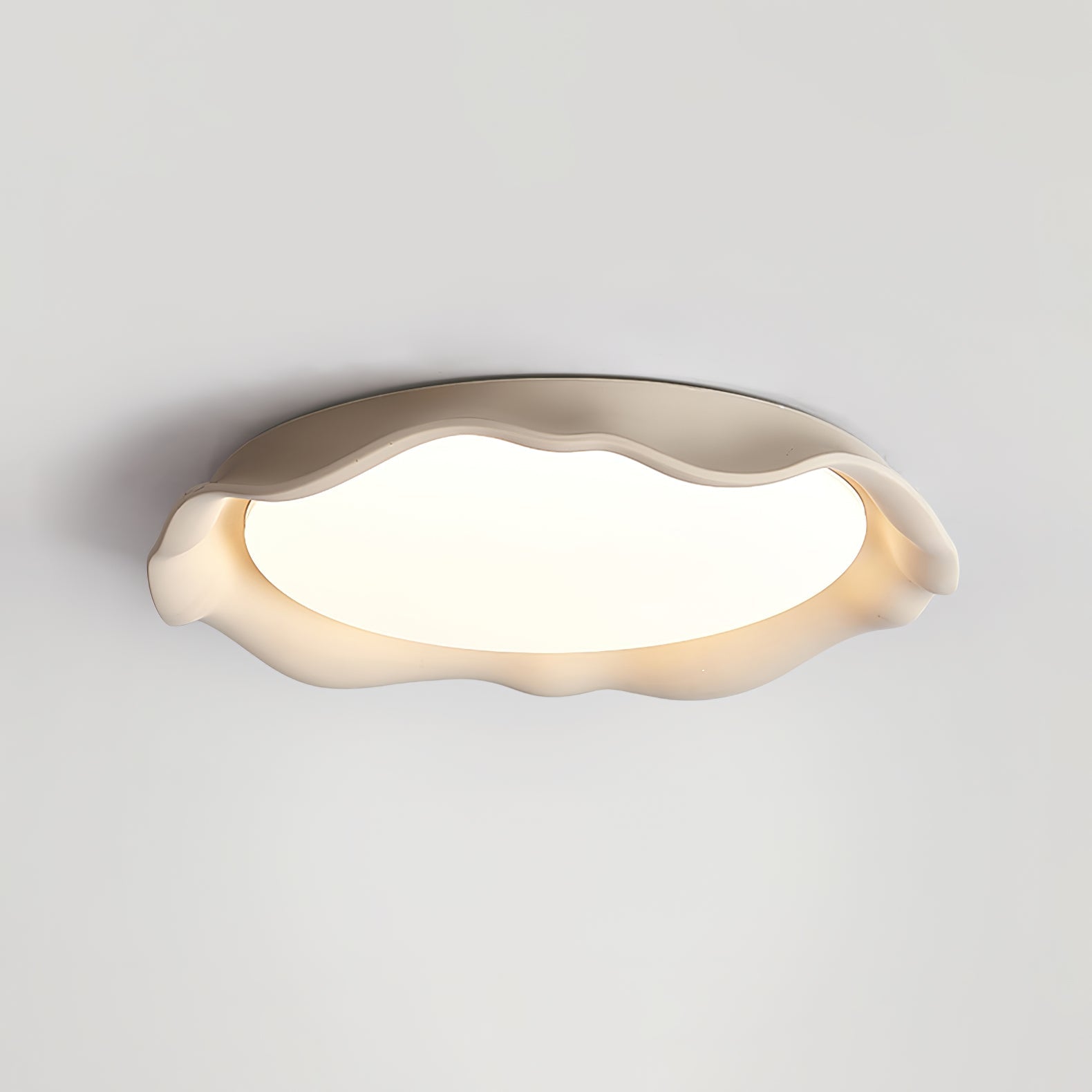 Idoraris Modern Minimalist Art Microcement Ceiling Light - Letslighting