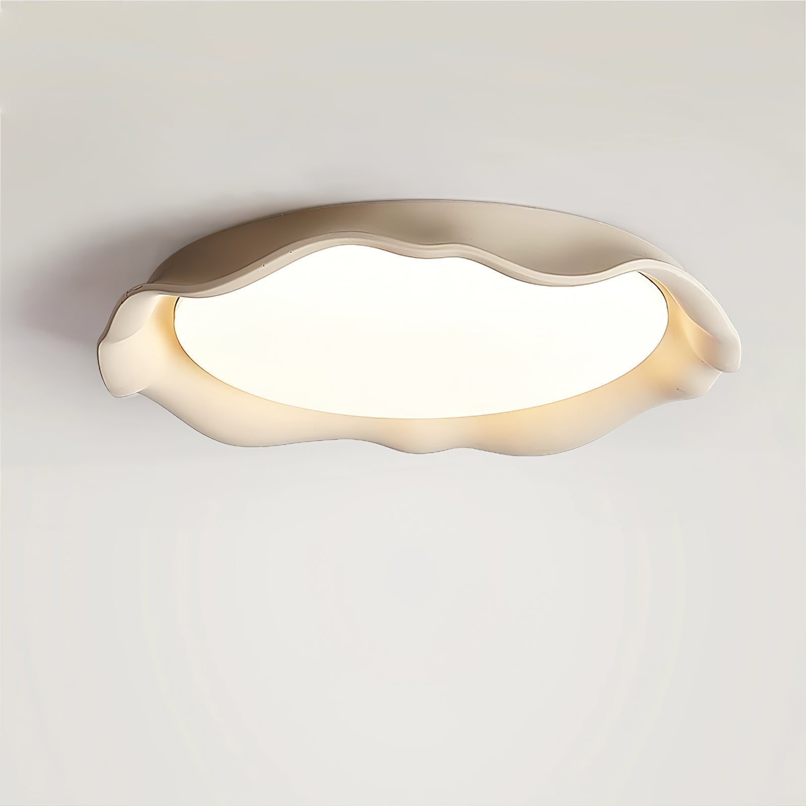Idoraris Modern Minimalist Art Microcement Ceiling Light - Letslighting