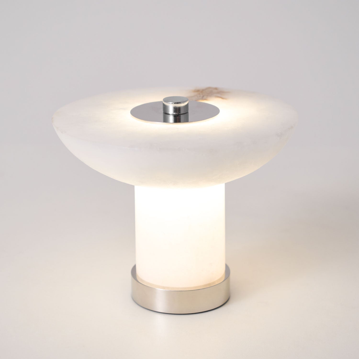 Eurnoran Mushroom Shaped Alabaster Table Lamp - Letslighting