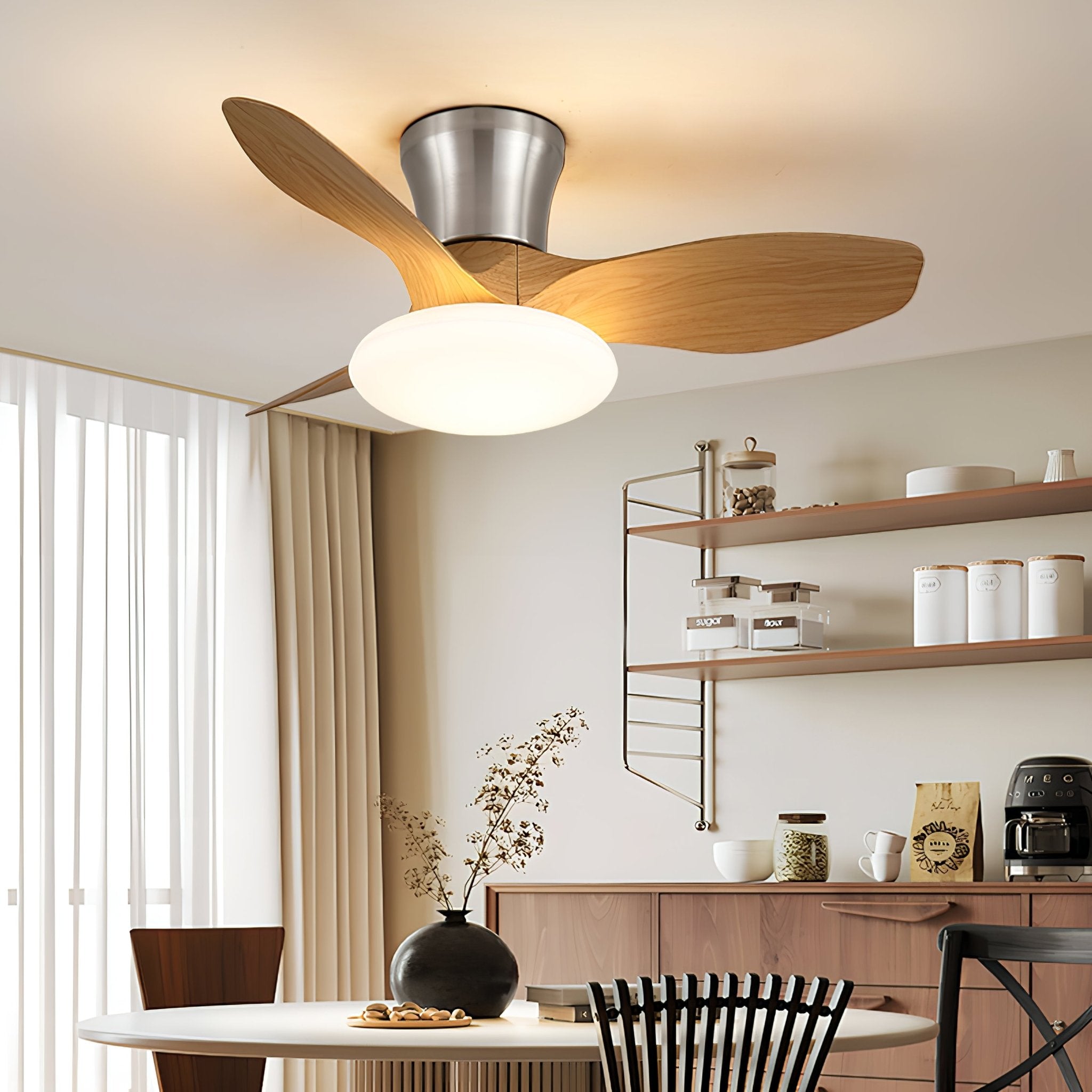 Aeris Modern Acrylic Ceiling Fan Light