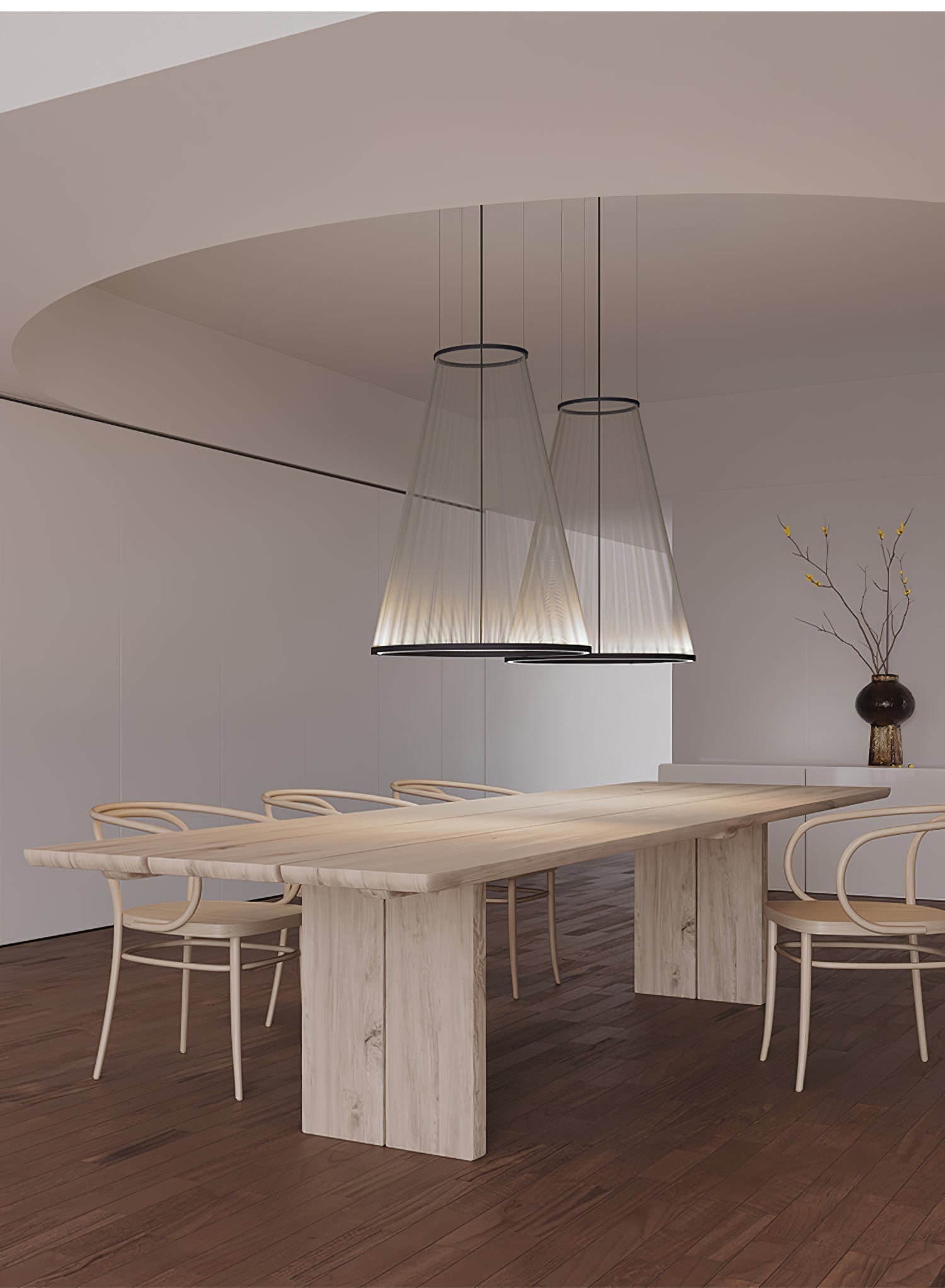 Cone Minimalist Aluminum Pendant Light - Letslighting