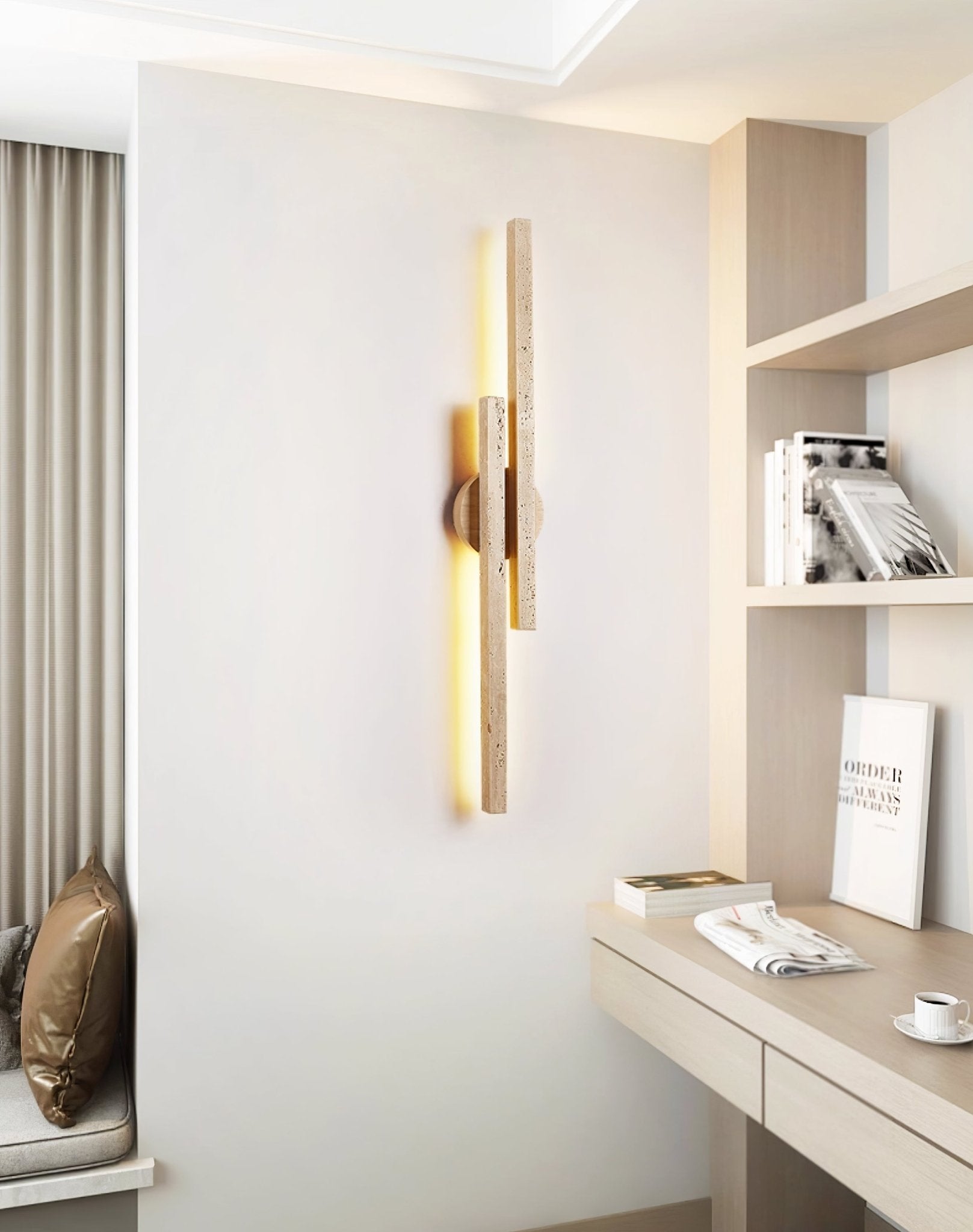 Myliryra Travertine Wall Light - Letslighting