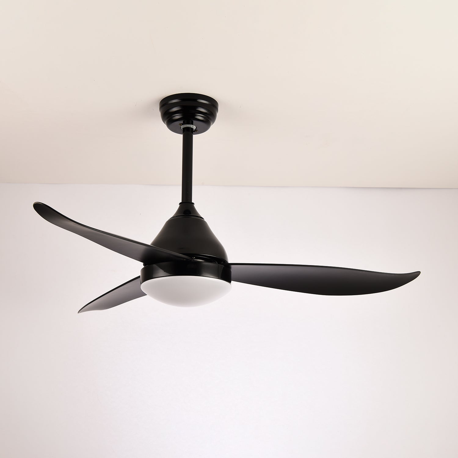 Zefiro Modern Wood Ceiling Fan with Light - Letslighting