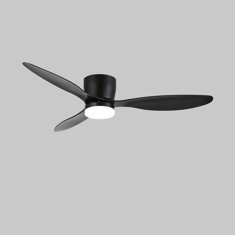 Nerio Minimalist Wood Ceiling Fan Light - Letslighting