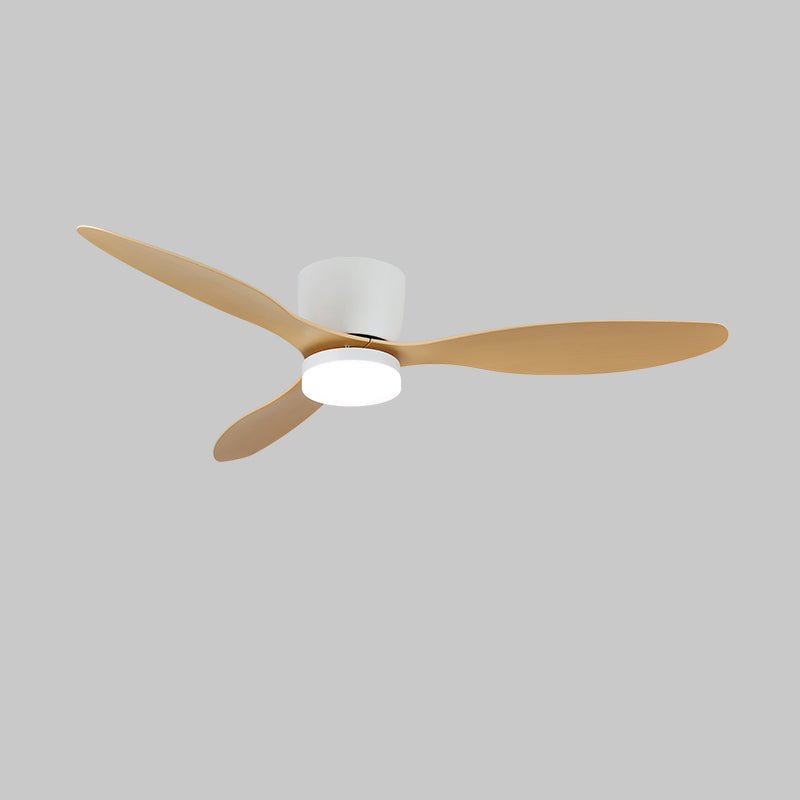 Nerio Minimalist Wood Ceiling Fan Light - Letslighting