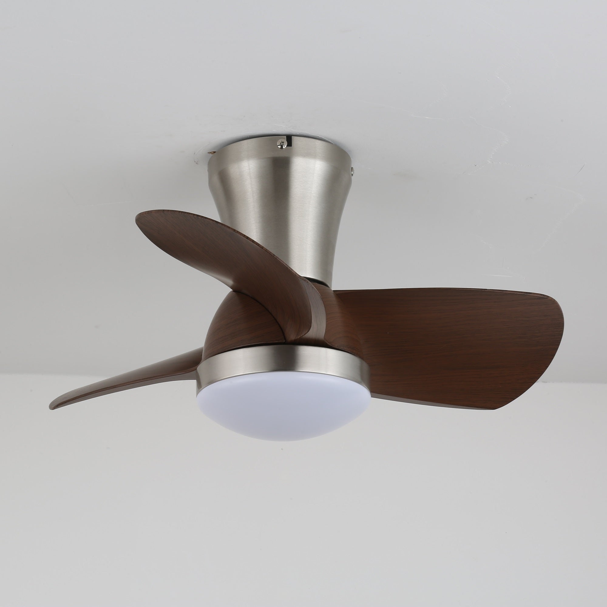Deynor Modern Wood Ceiling Fan Light - Letslighting