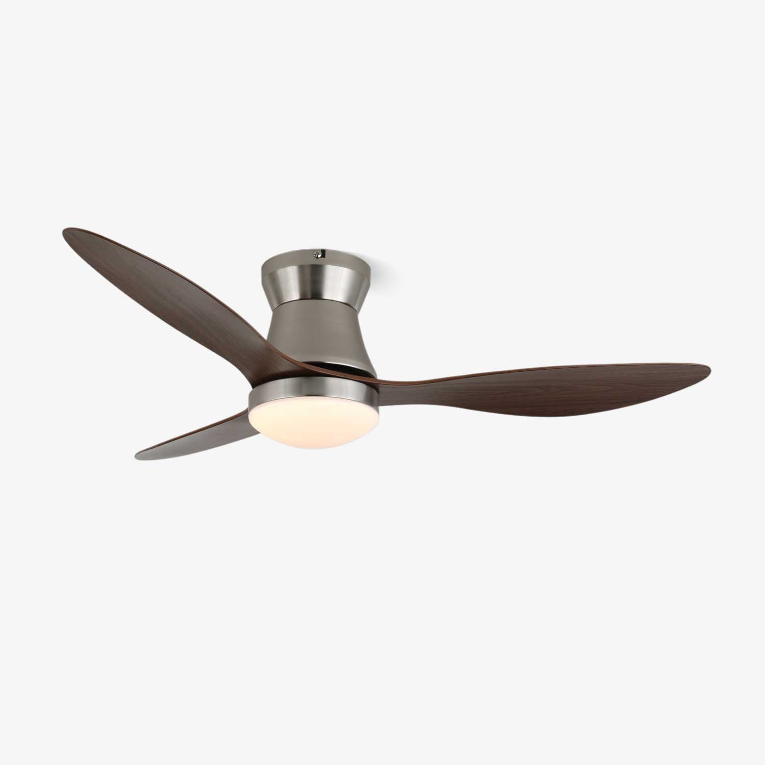 Zerath Modern Wood Ceiling Fan Light - Letslighting