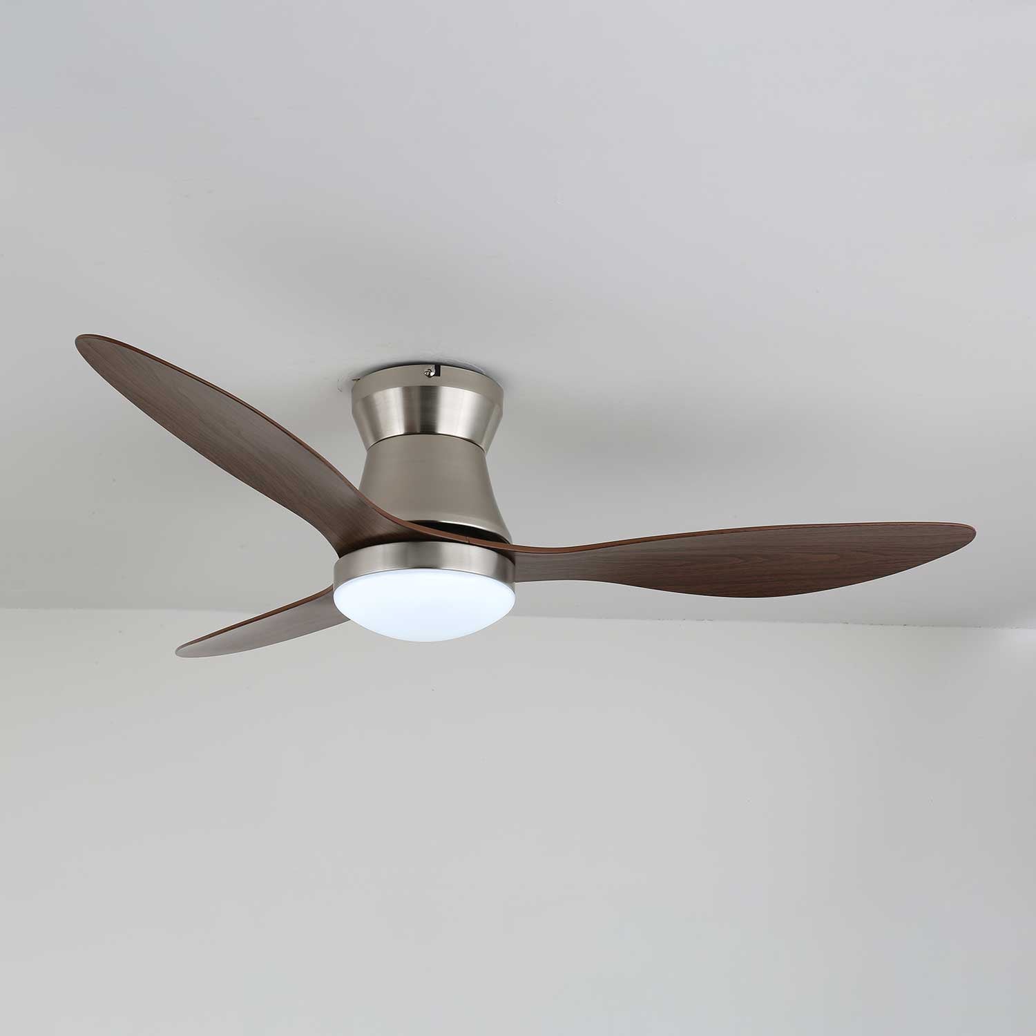 Zerath Modern Wood Ceiling Fan Light - Letslighting