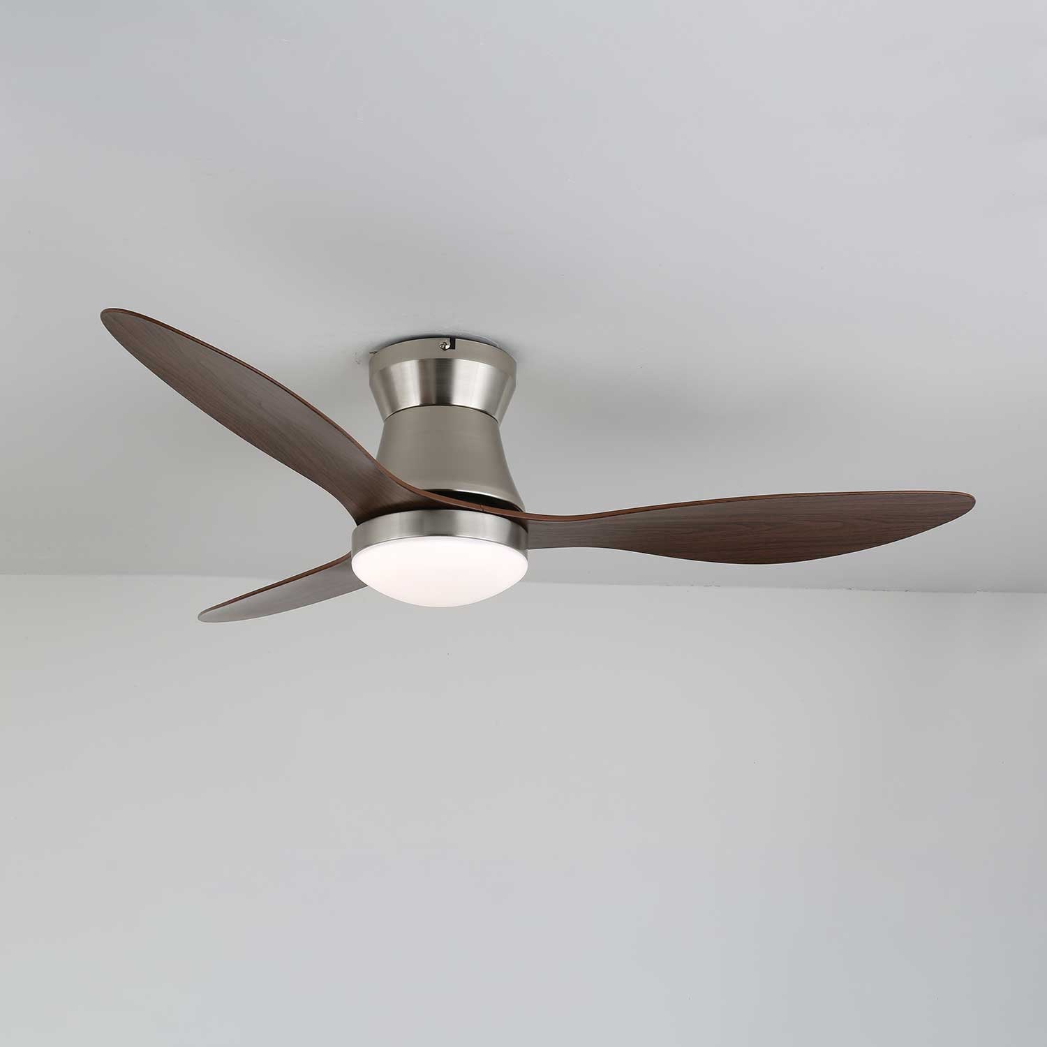 Zerath Modern Wood Ceiling Fan Light - Letslighting