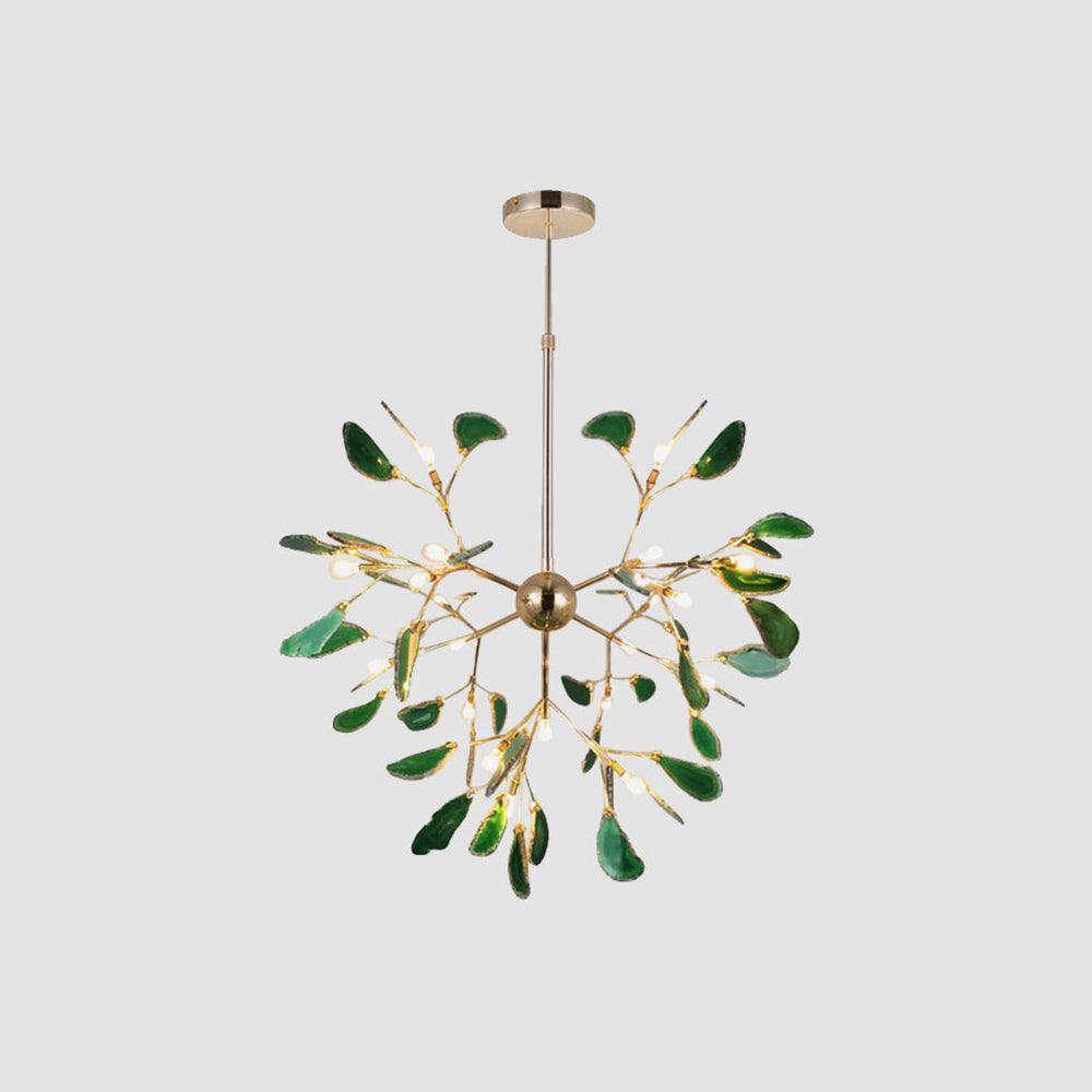 Olivia Agate Colorful Branching Chandelier