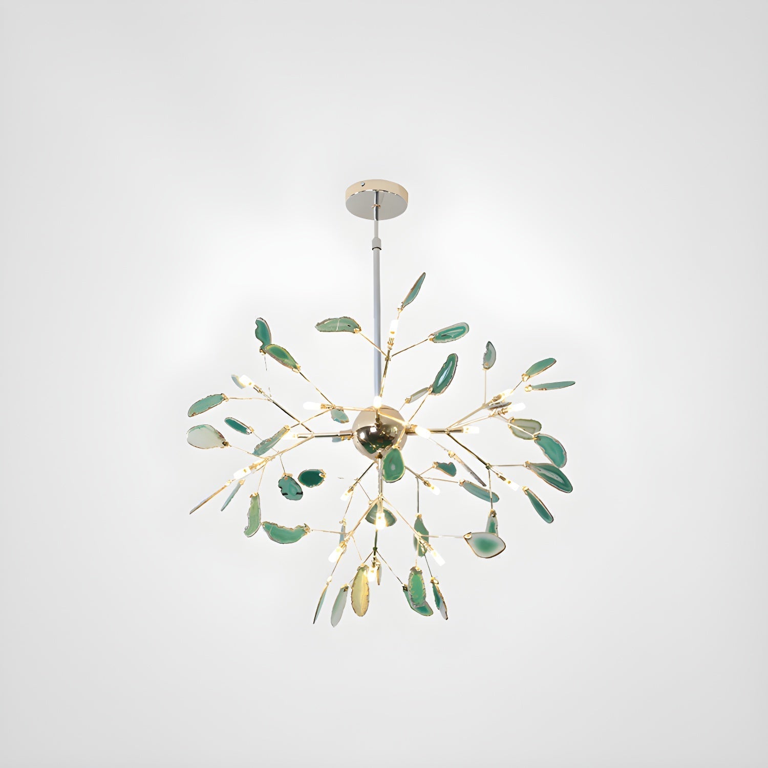 Olivia Agate Colorful Branching Chandelier