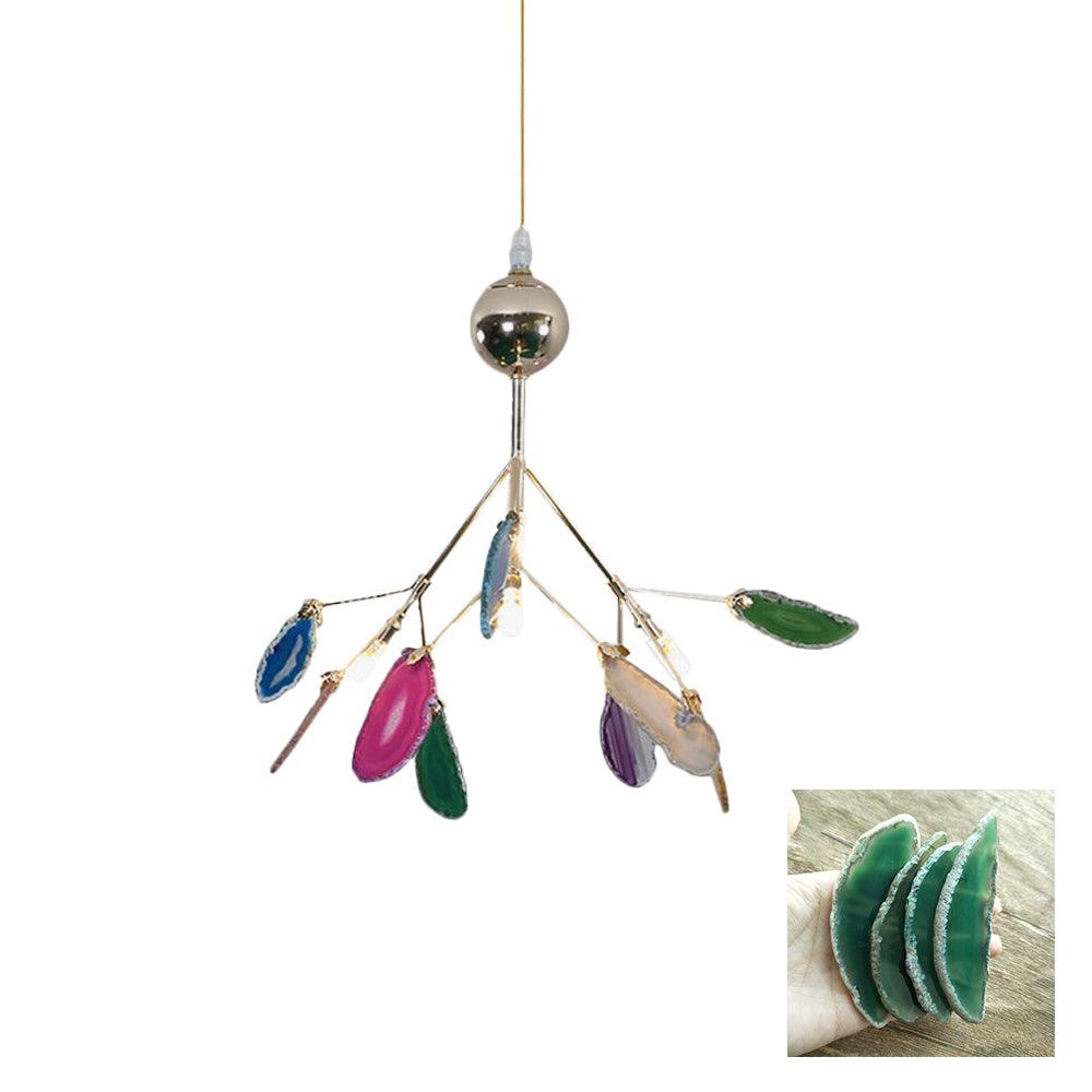 Olivia Agate Colorful Branching Chandelier
