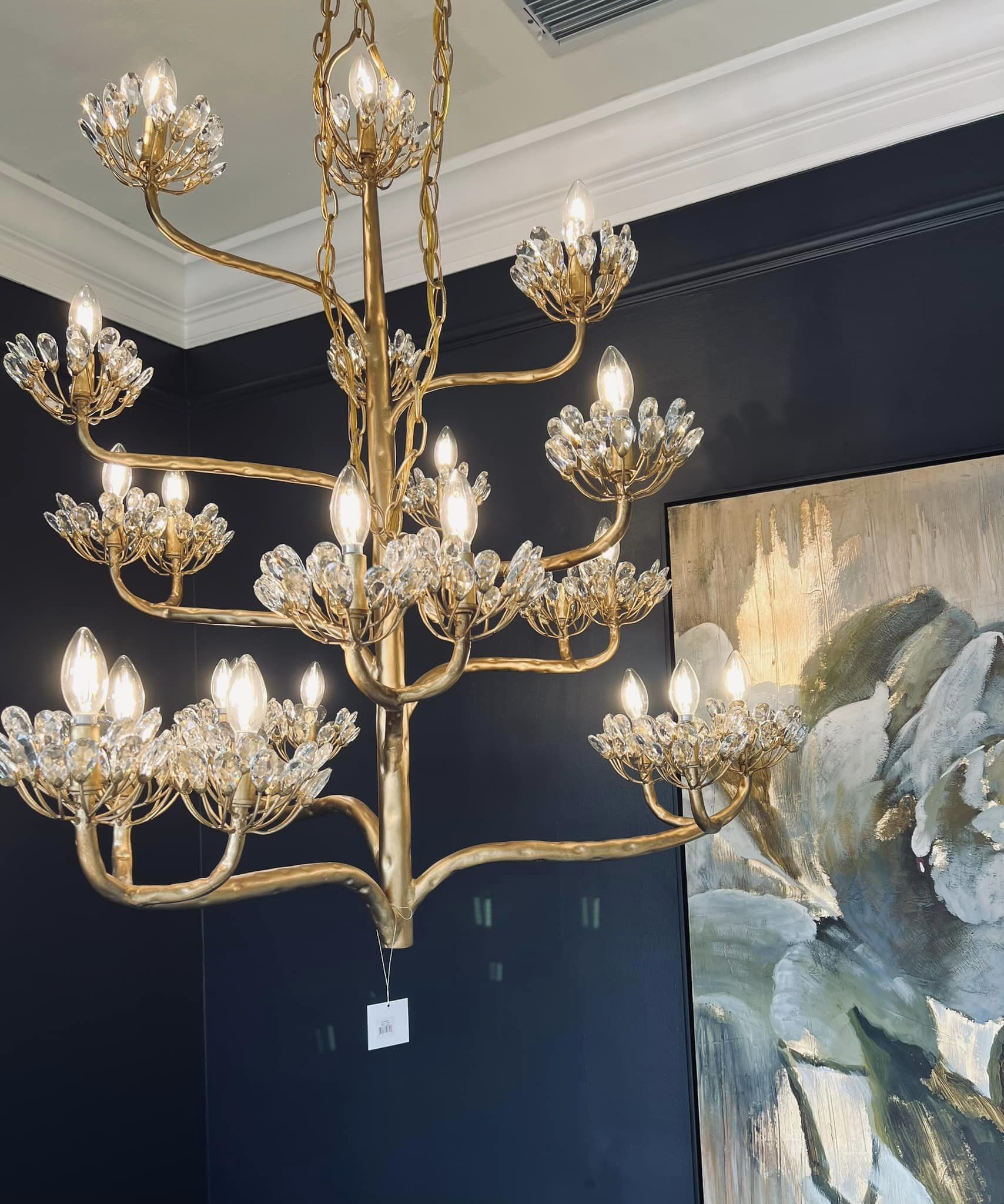 Adrion Luxury Blossoming Tree Crystal Chandelier - Letslighting