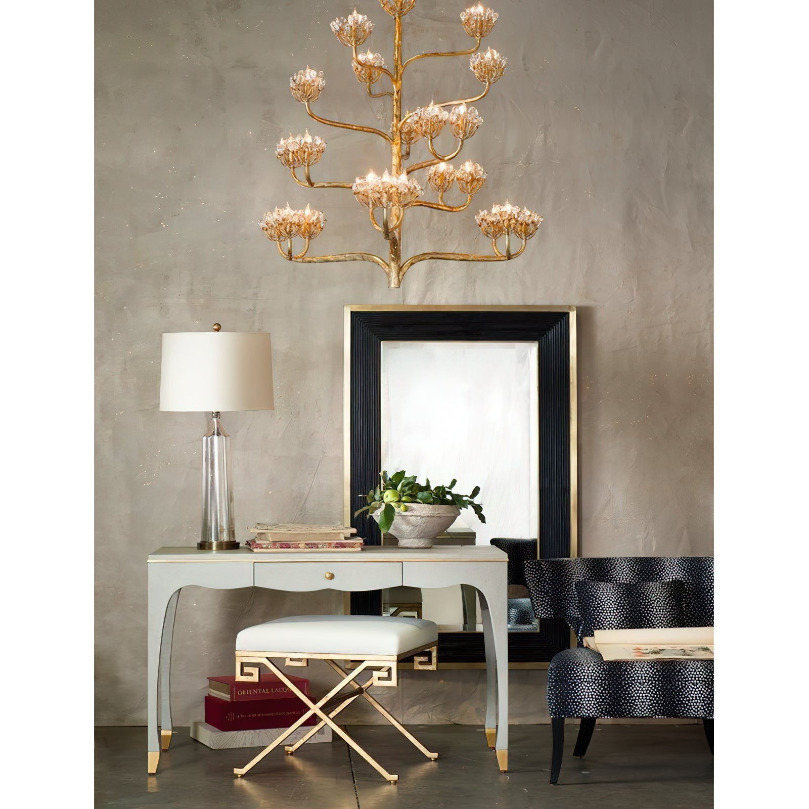 Adrion Luxury Blossoming Tree Crystal Chandelier - Letslighting