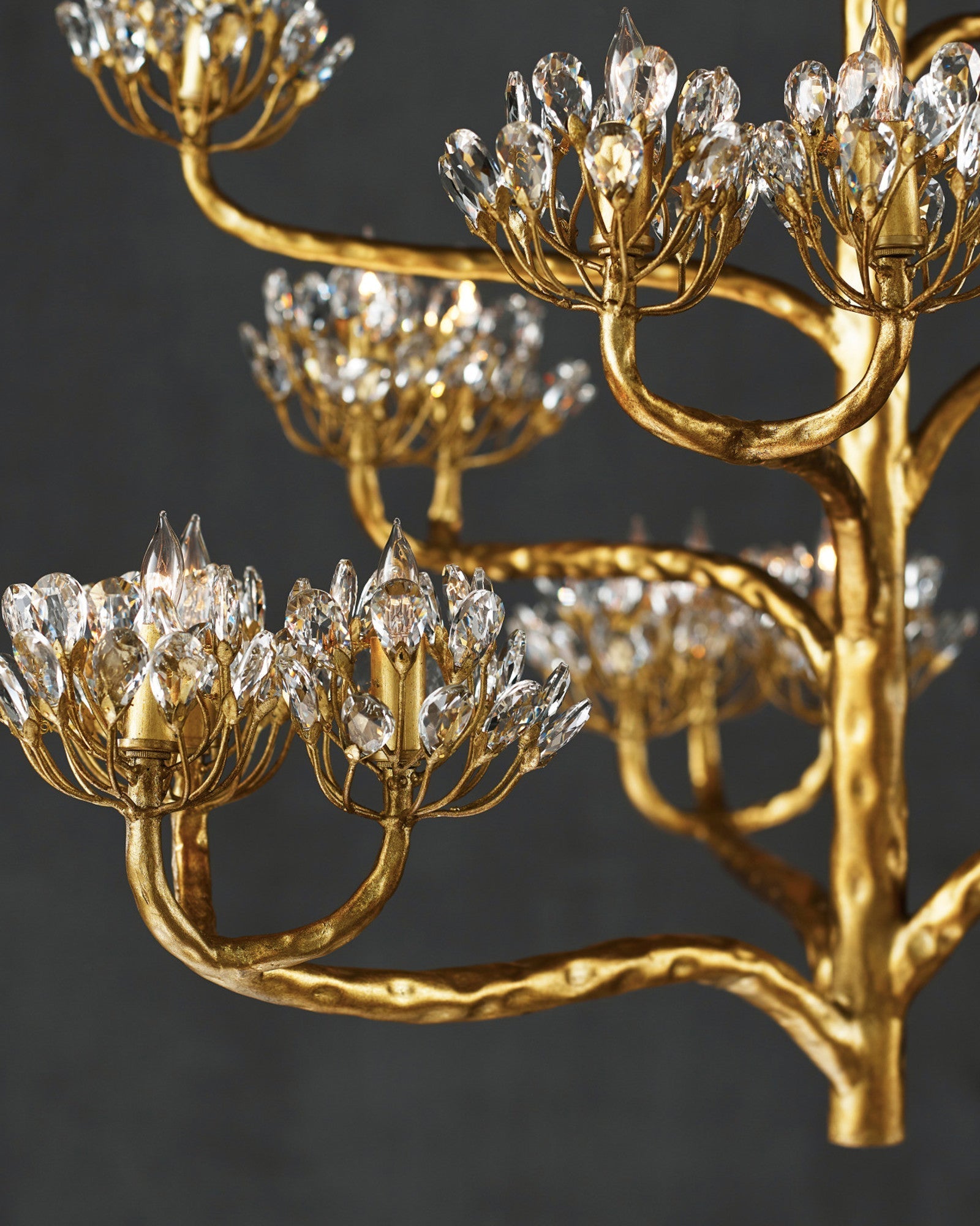 Adrion Luxury Blossoming Tree Crystal Chandelier - Letslighting