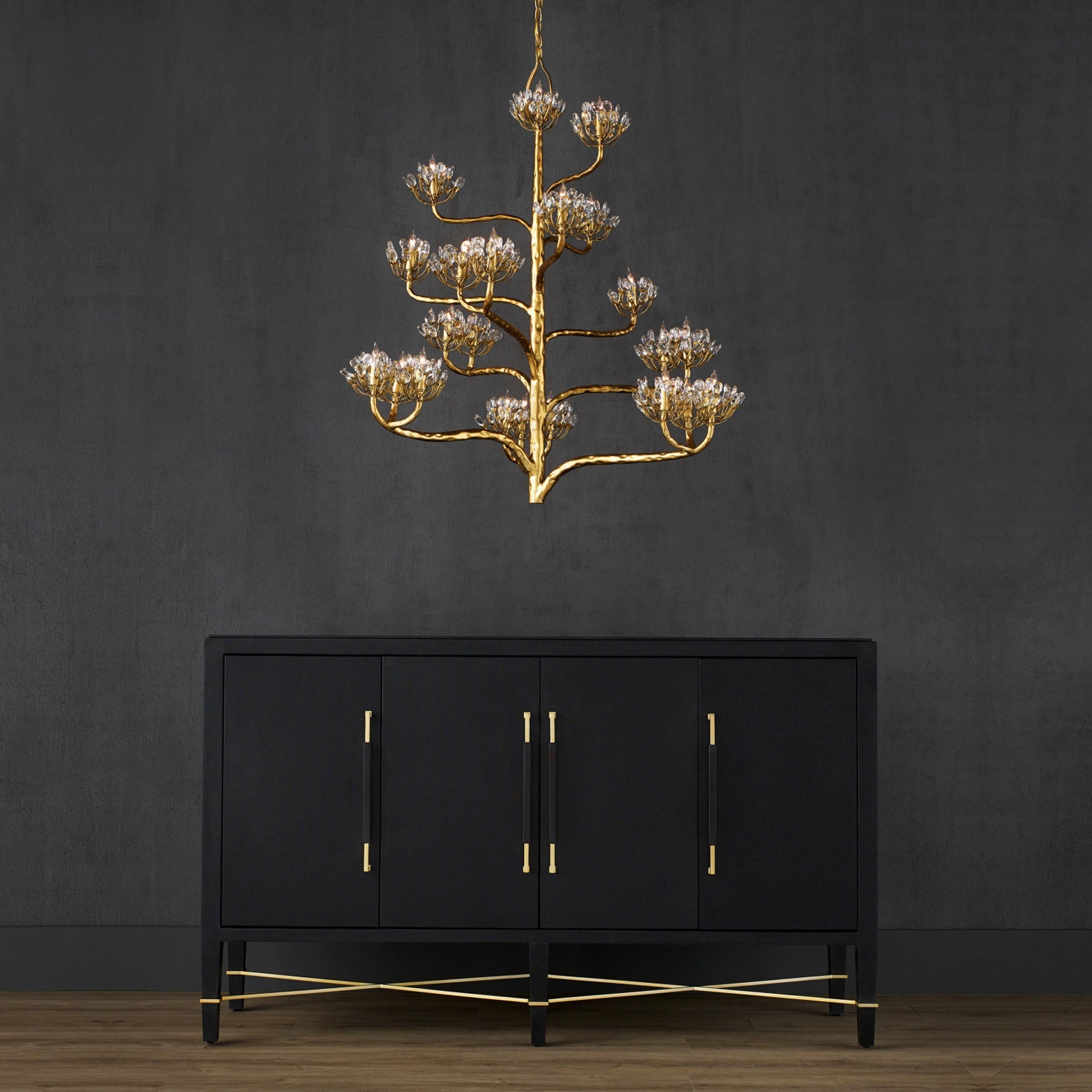 Adrion Luxury Blossoming Tree Crystal Chandelier - Letslighting