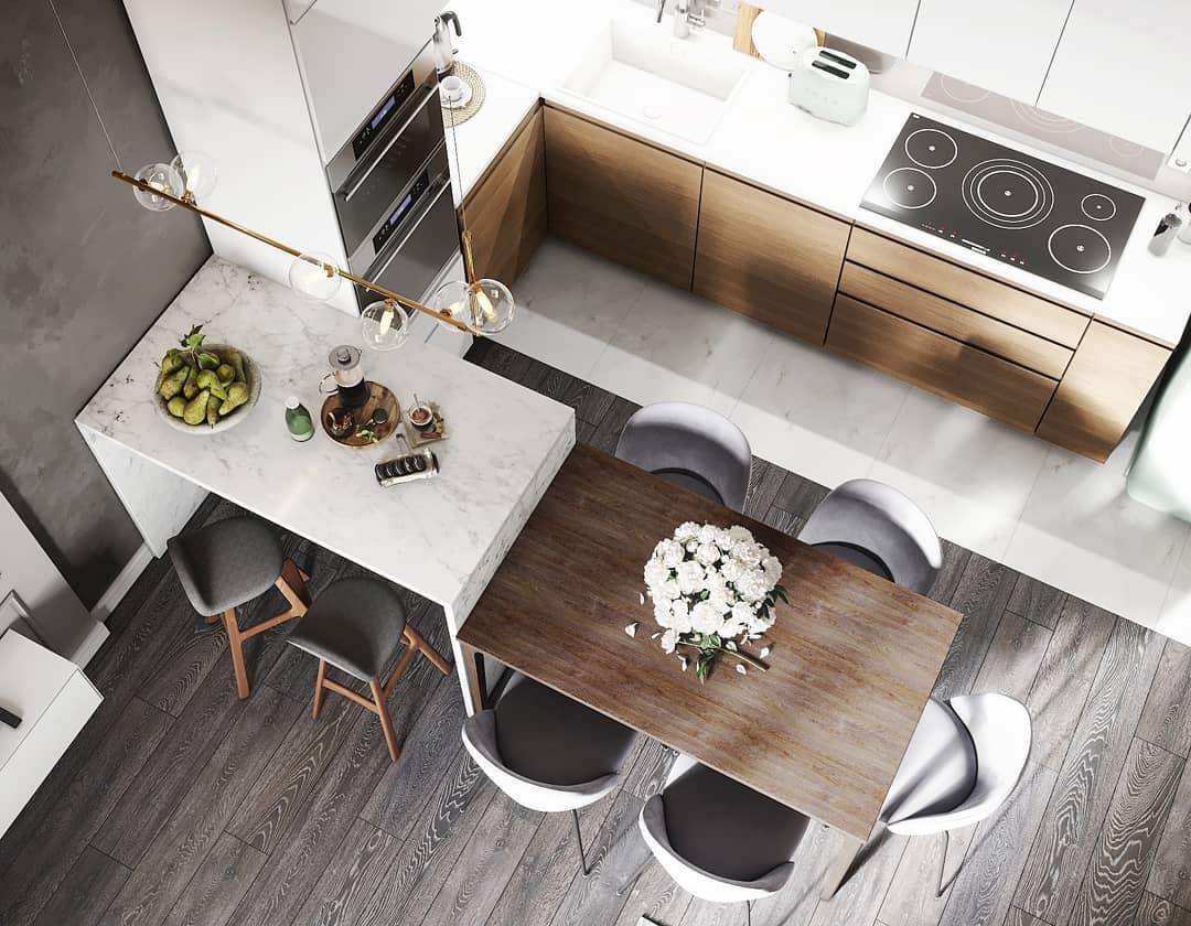 Lustra Chandelier Glass with Black Steel Linear - Letslighting