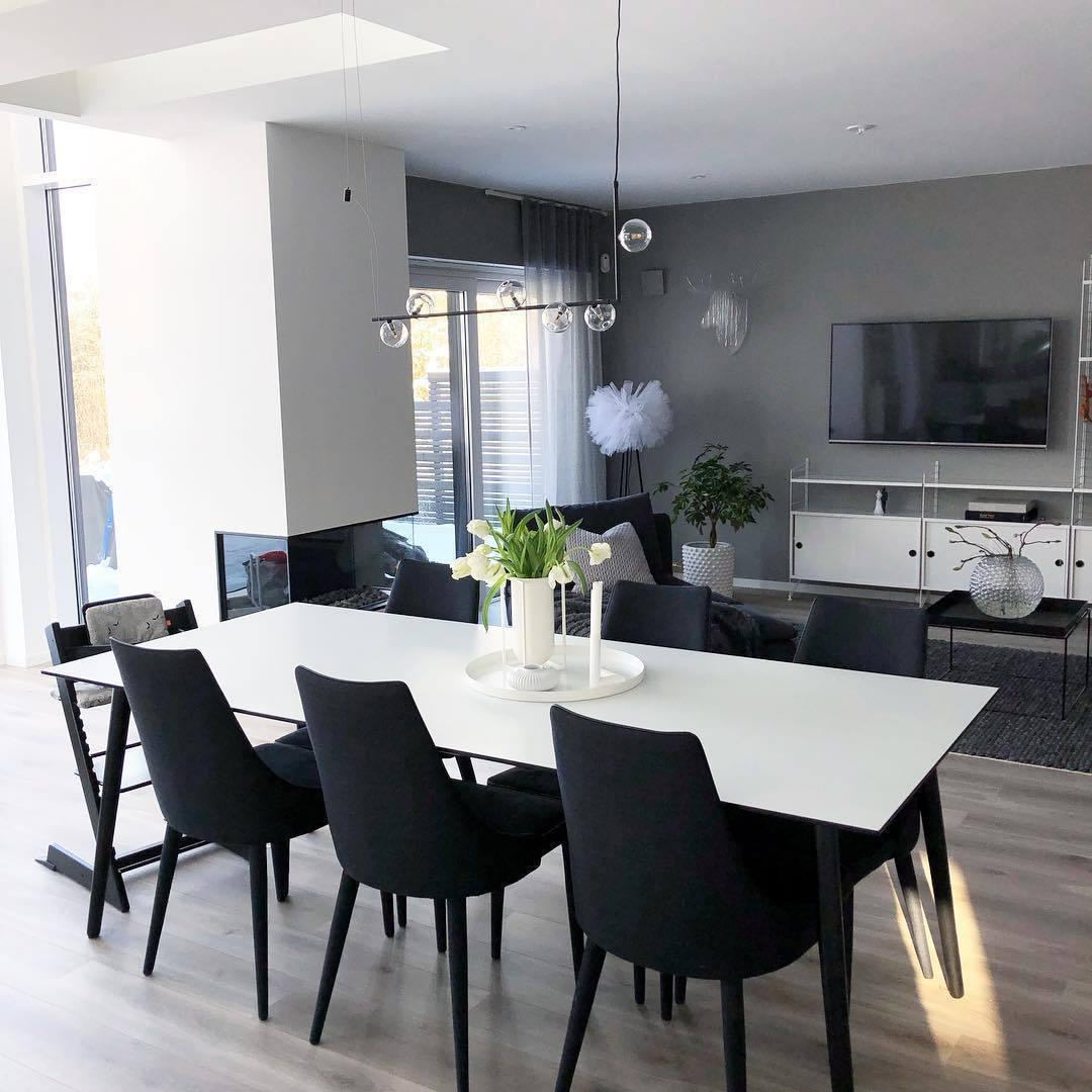 Lustra Chandelier Glass with Black Steel Linear - Letslighting