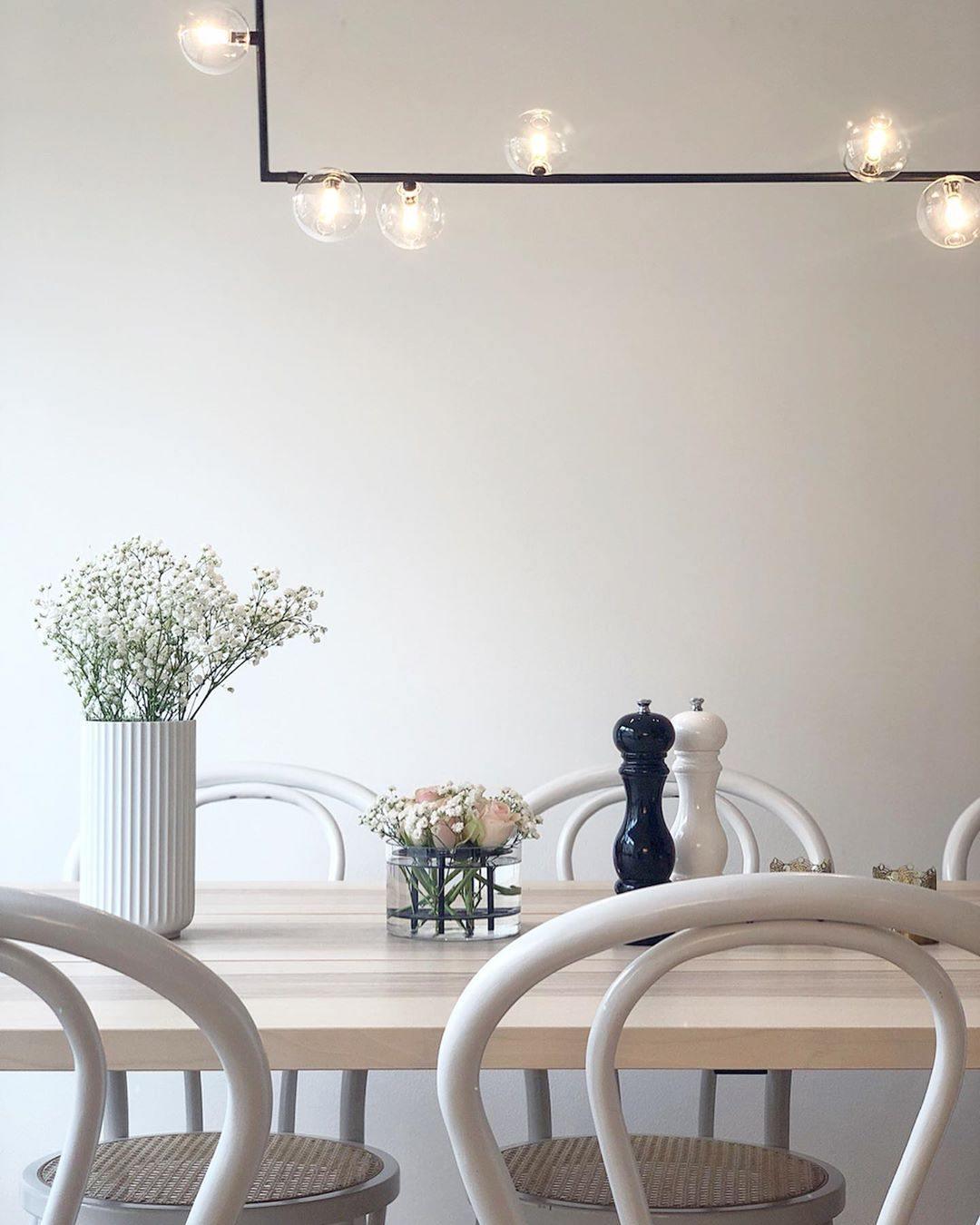 Lustra Chandelier Glass with Black Steel Linear - Letslighting