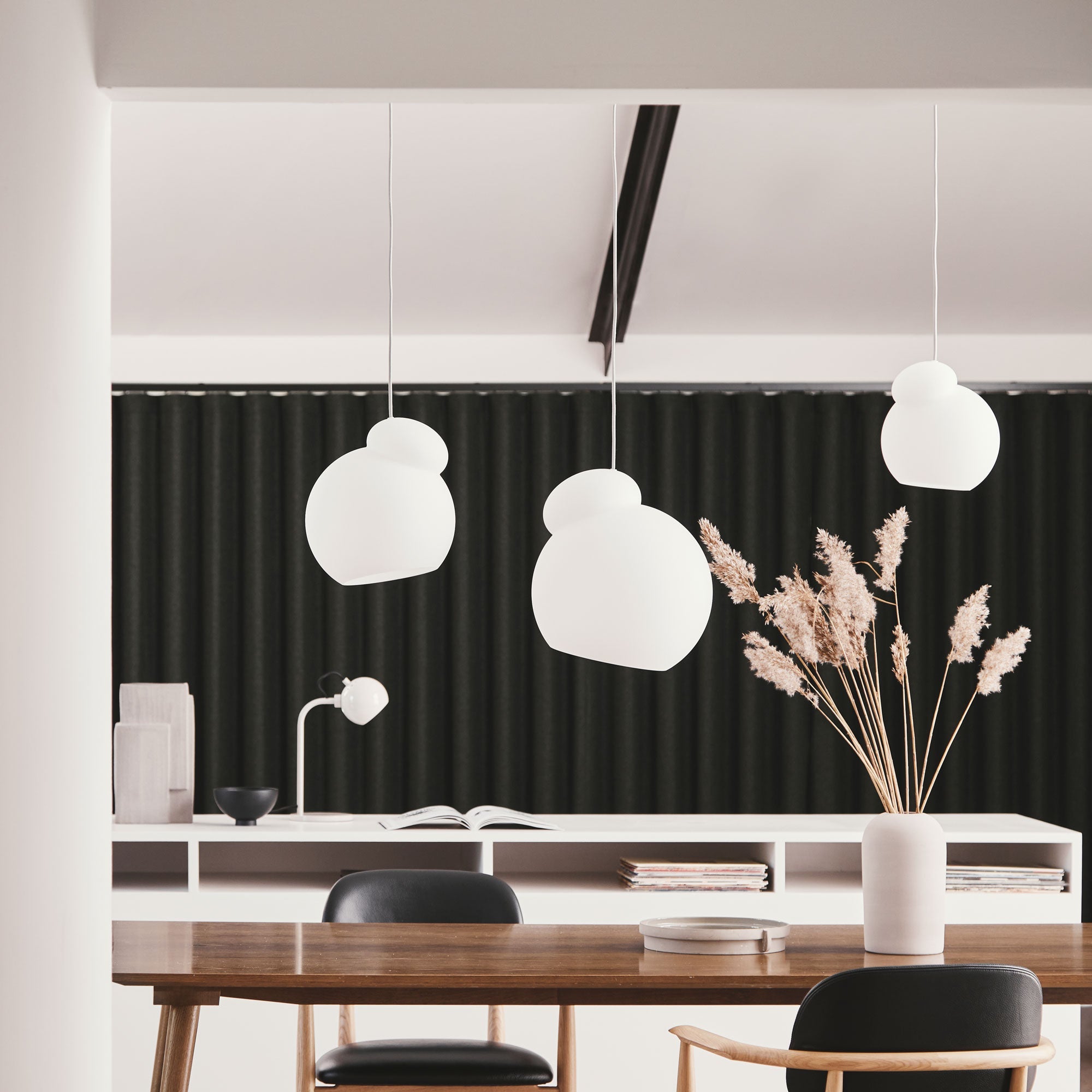 Air Pendant Lamp Asymmetric Opal Glass Artistic - Letslighting