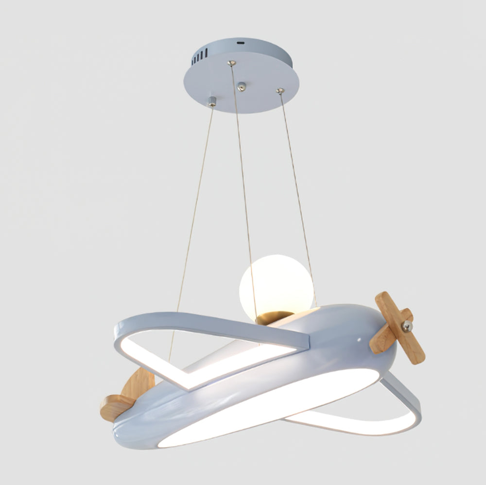 Ribo Pendant Lamp Aircraft Playful Shape For Kids Bedrooms - Letslighting