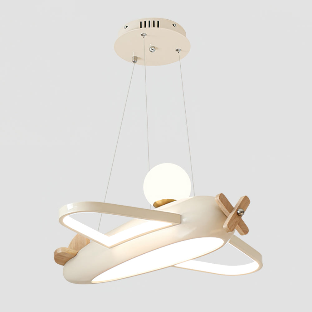 Ribo Pendant Lamp Aircraft Playful Shape For Kids Bedrooms - Letslighting