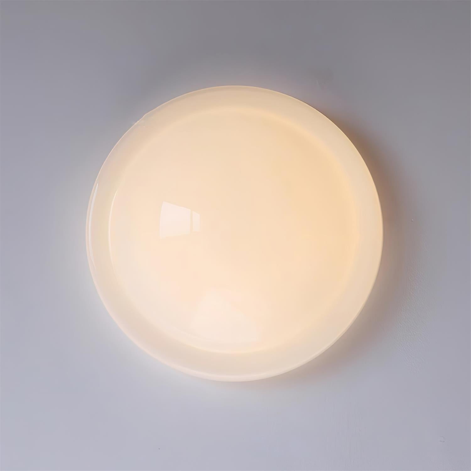 Aire Ceiling Lamp Flush Mount Glass Dome Minimalist - Letslighting