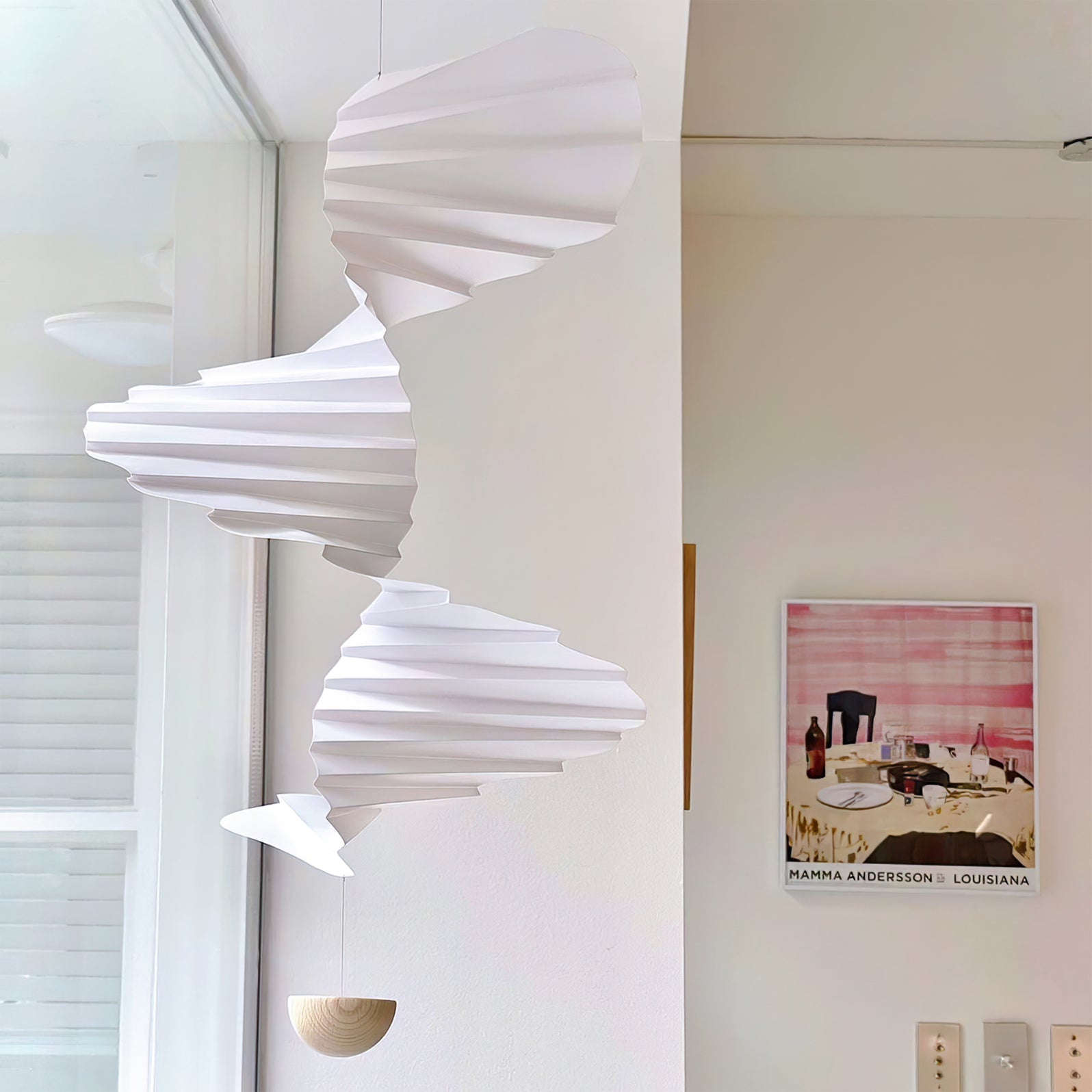 Bohr Pendant Lamp Airflow 24 Mobile Geometric Sculpture - Letslighting