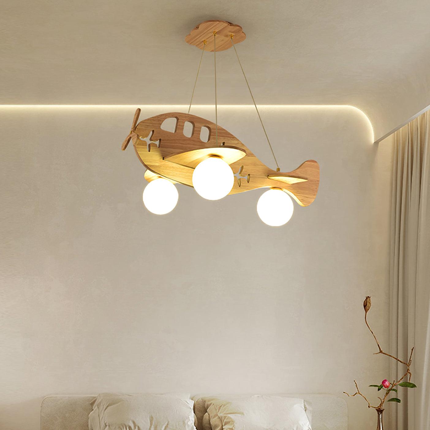 Virelith Wood Artistic Pendant Lamp - Letslighting