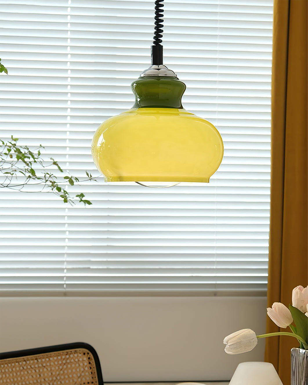Aitan Pendant Lamp Iron And Glass Fixture Bright Lighting - Letslighting