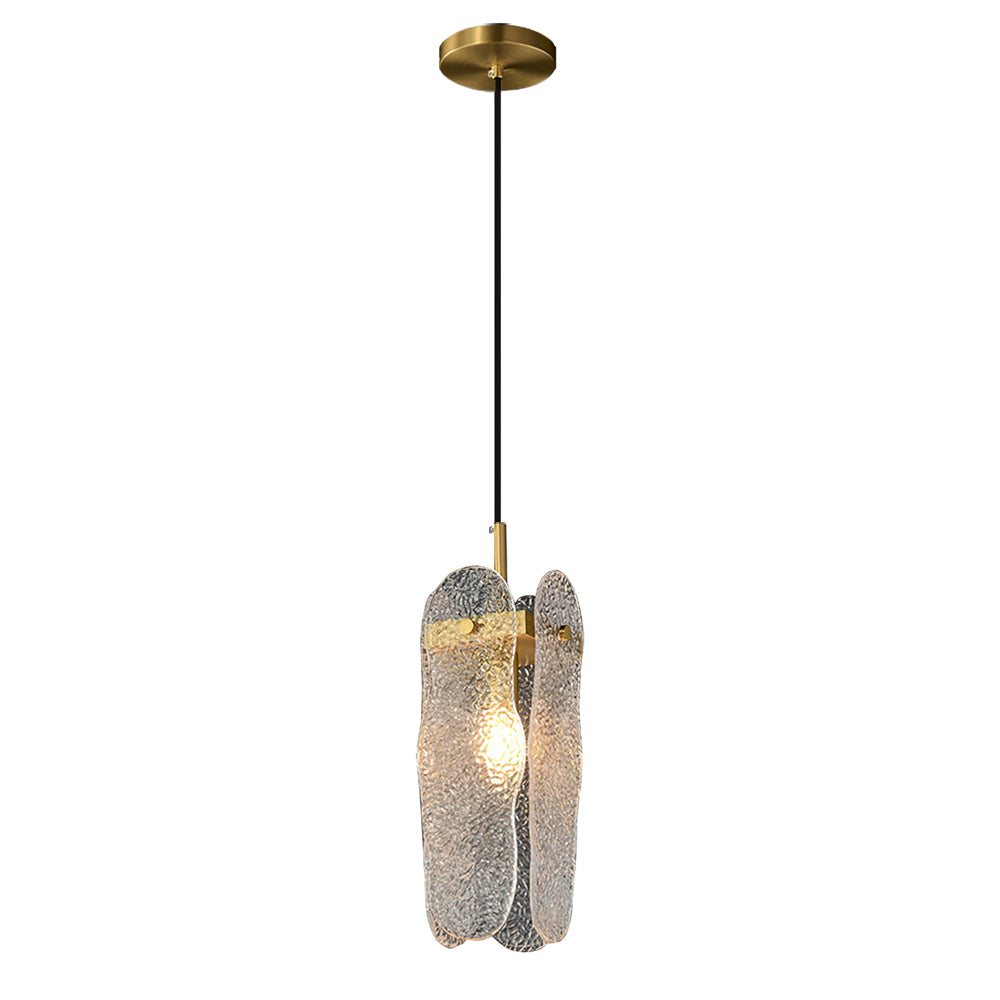 Aitian Pendant Lamp Glass Shade With Brass Dining - Letslighting