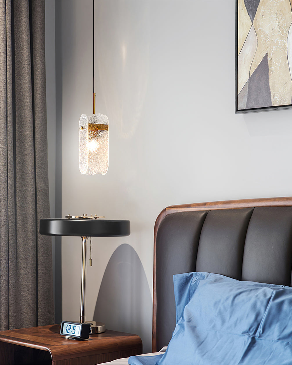 Aitian Pendant Lamp Glass Shade With Brass Dining - Letslighting