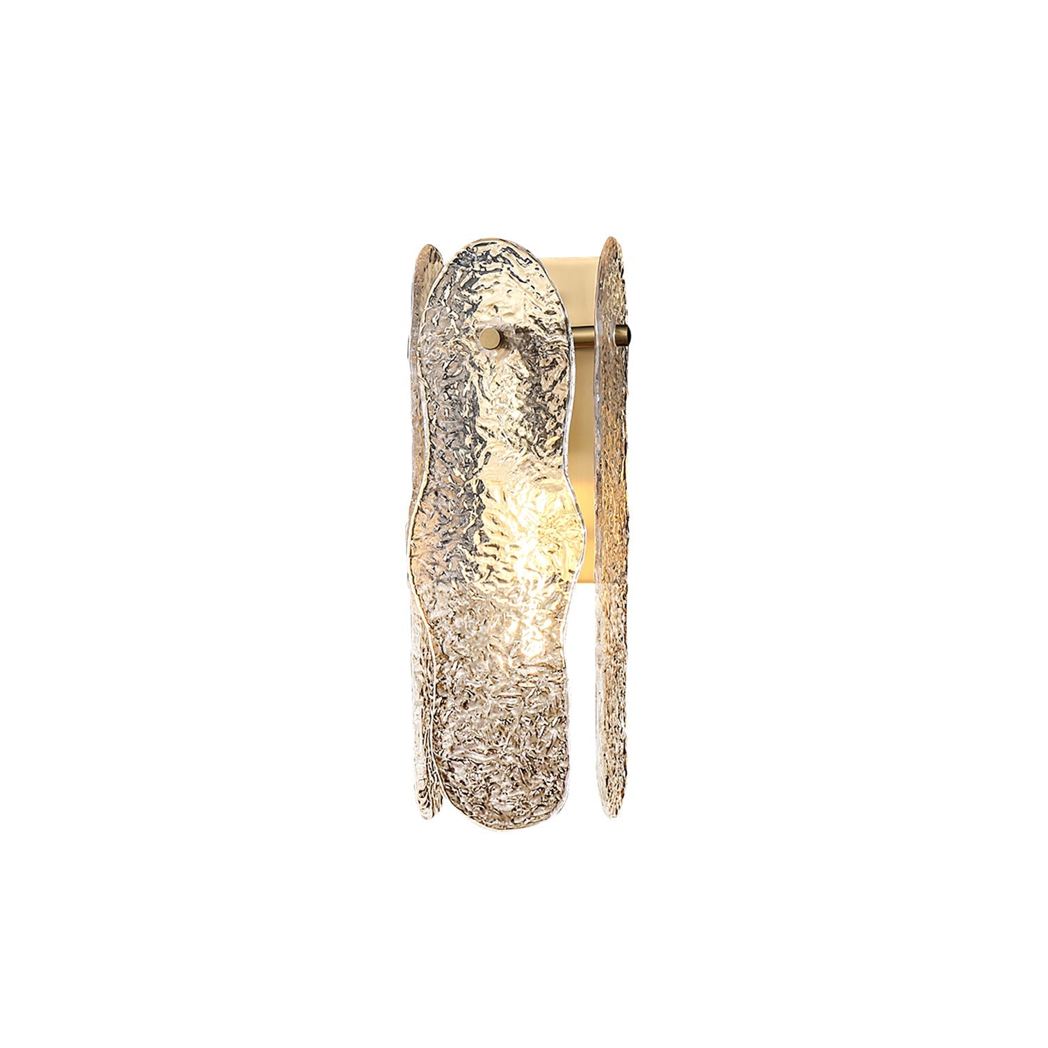 Aitian Wall Lamp Glass Shade With Brass Frame For Hallways - Letslighting