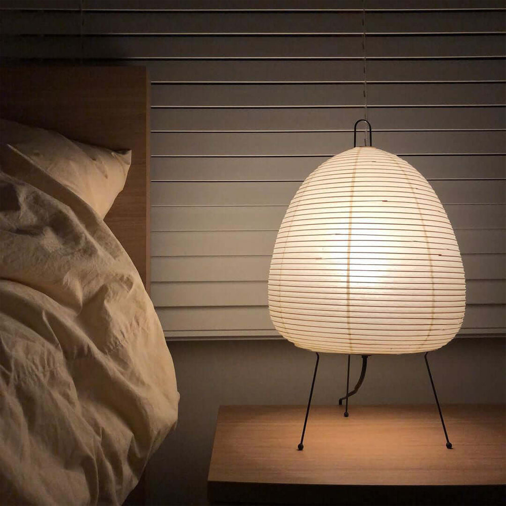 Tranquilux Paper Japanese-Inspired Table Lamp - Letslighting