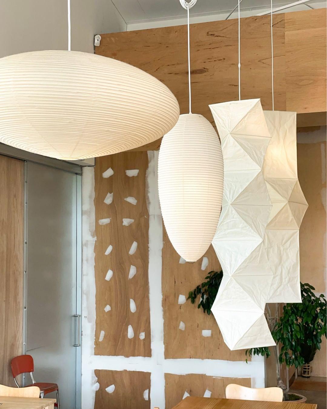 Orba Washi Paper 15A Pendant Light - Letslighting
