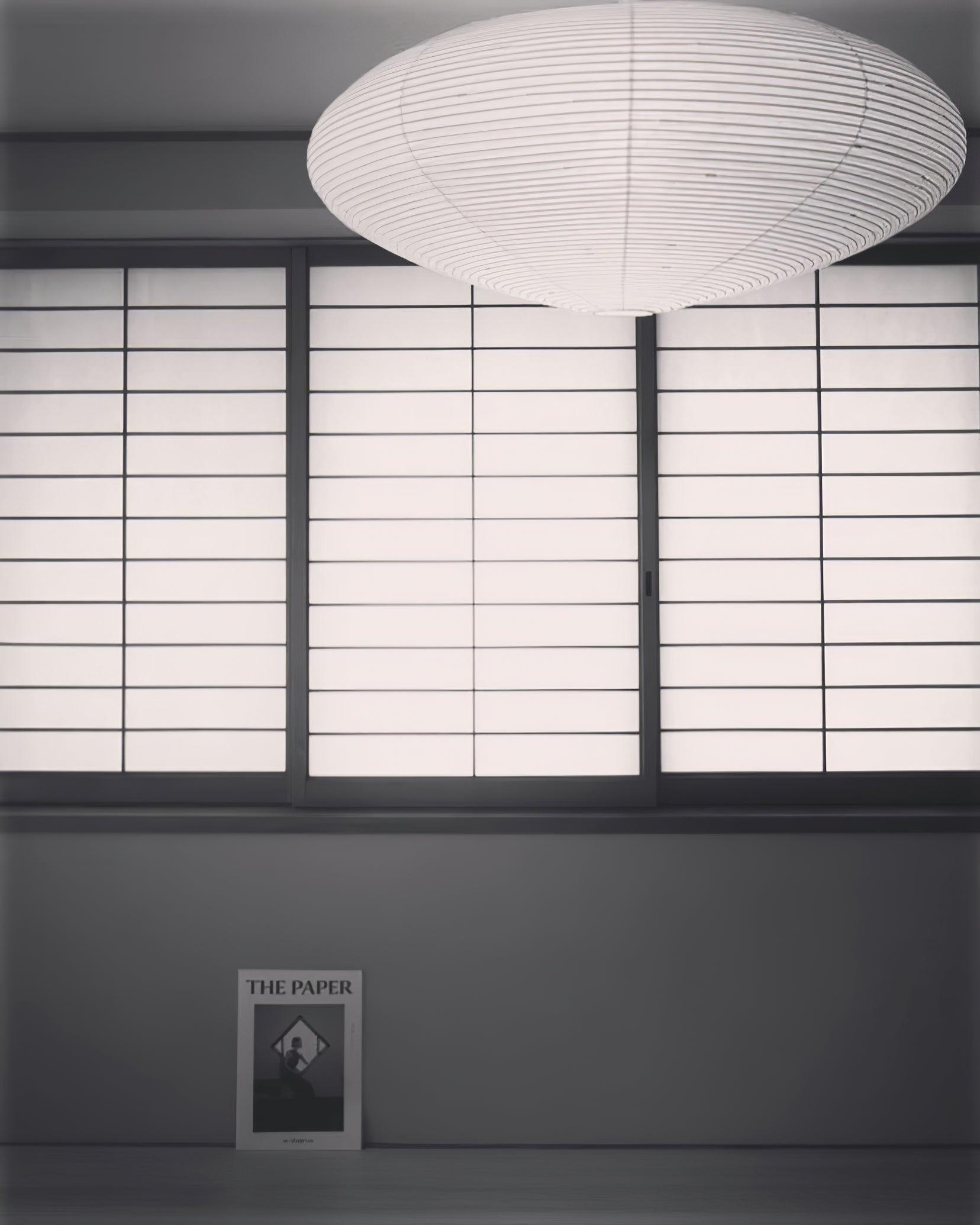 Orba Washi Paper 15A Pendant Light - Letslighting