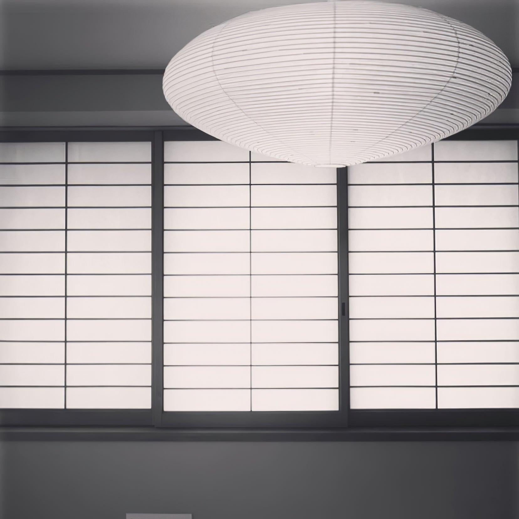 Orba Washi Paper 15A Pendant Light - Letslighting