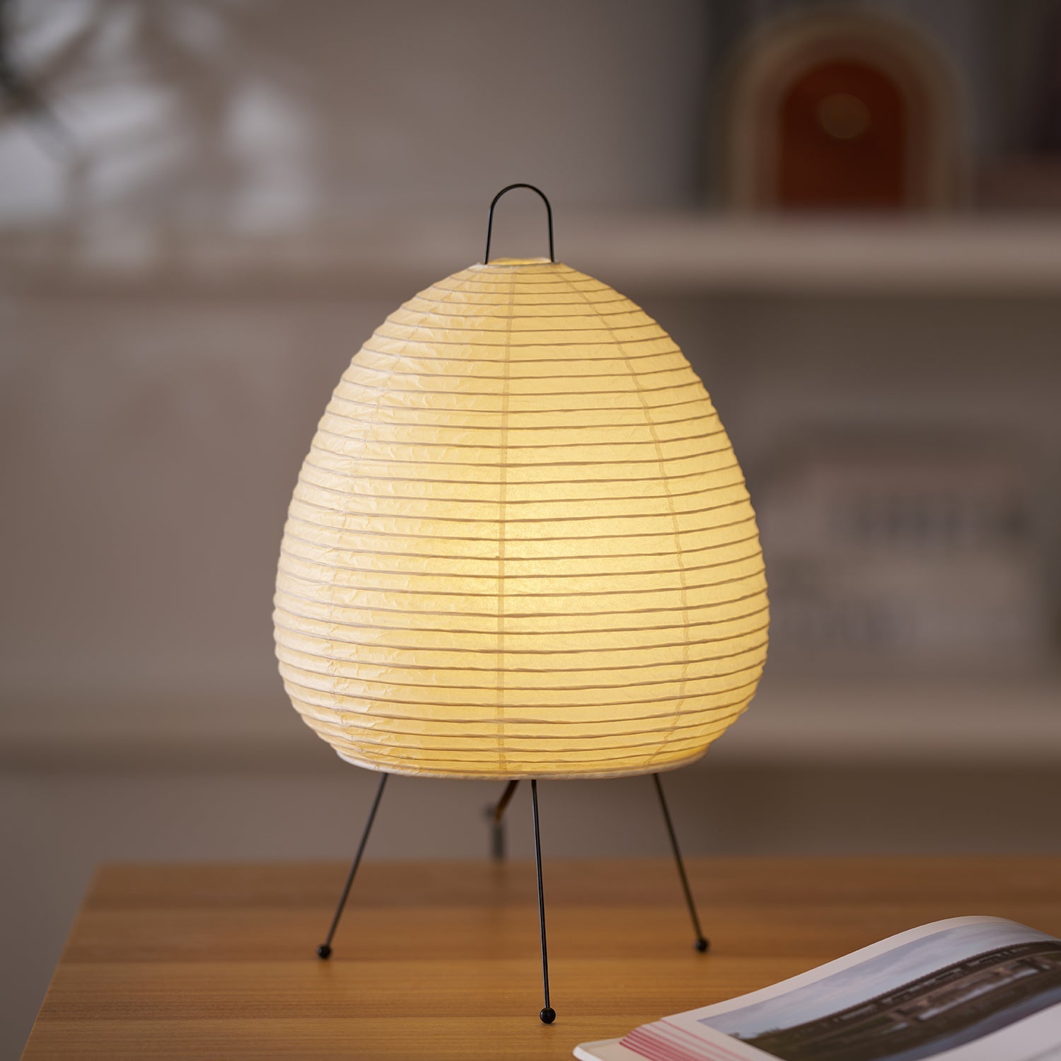 Tranquilux Paper Japanese-Inspired Table Lamp - Letslighting
